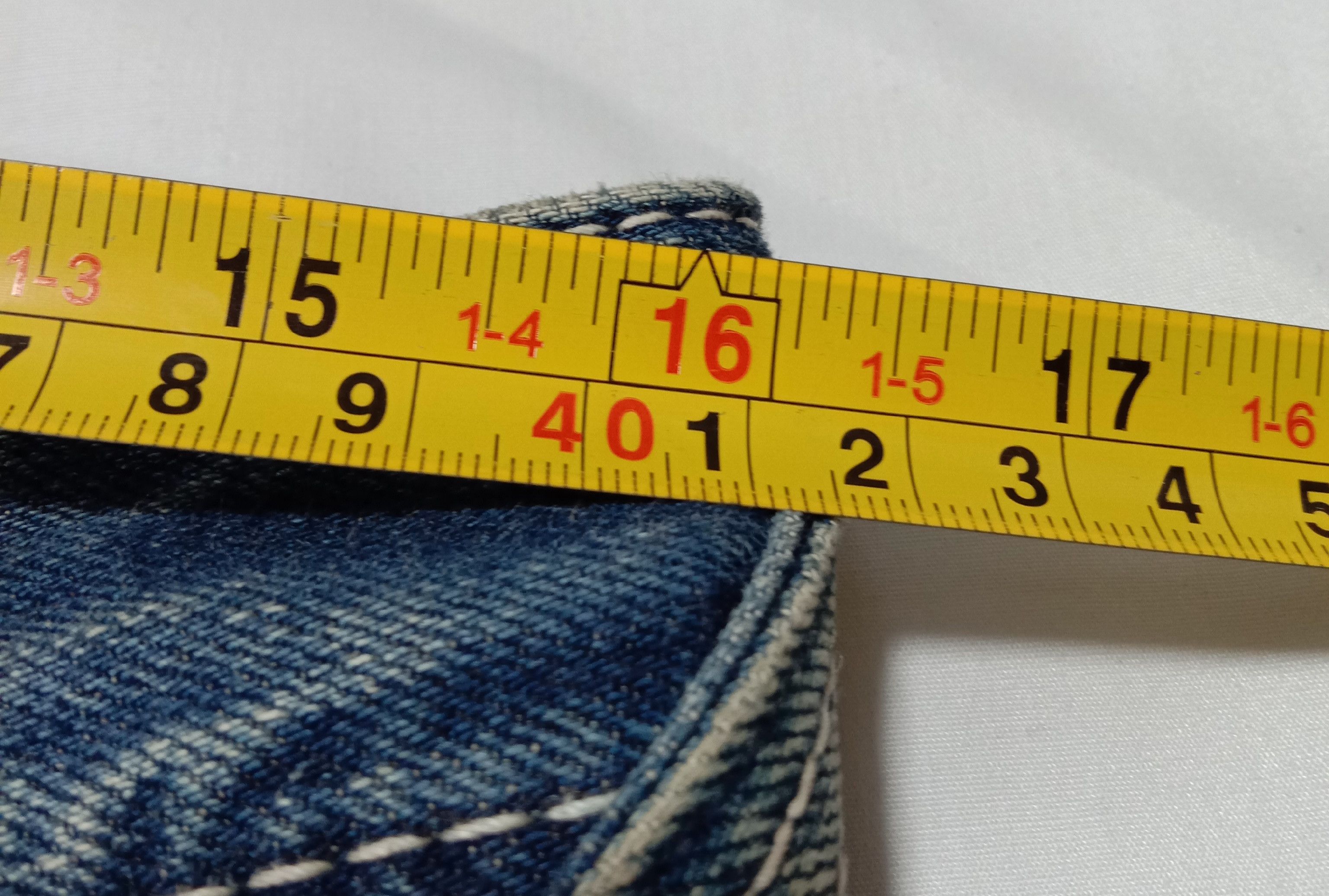 Japanese Brand Rodeo crowns blue denim jeans distressed bikers wear Size 32" / US 10 / IT 46 - 9 Thumbnail