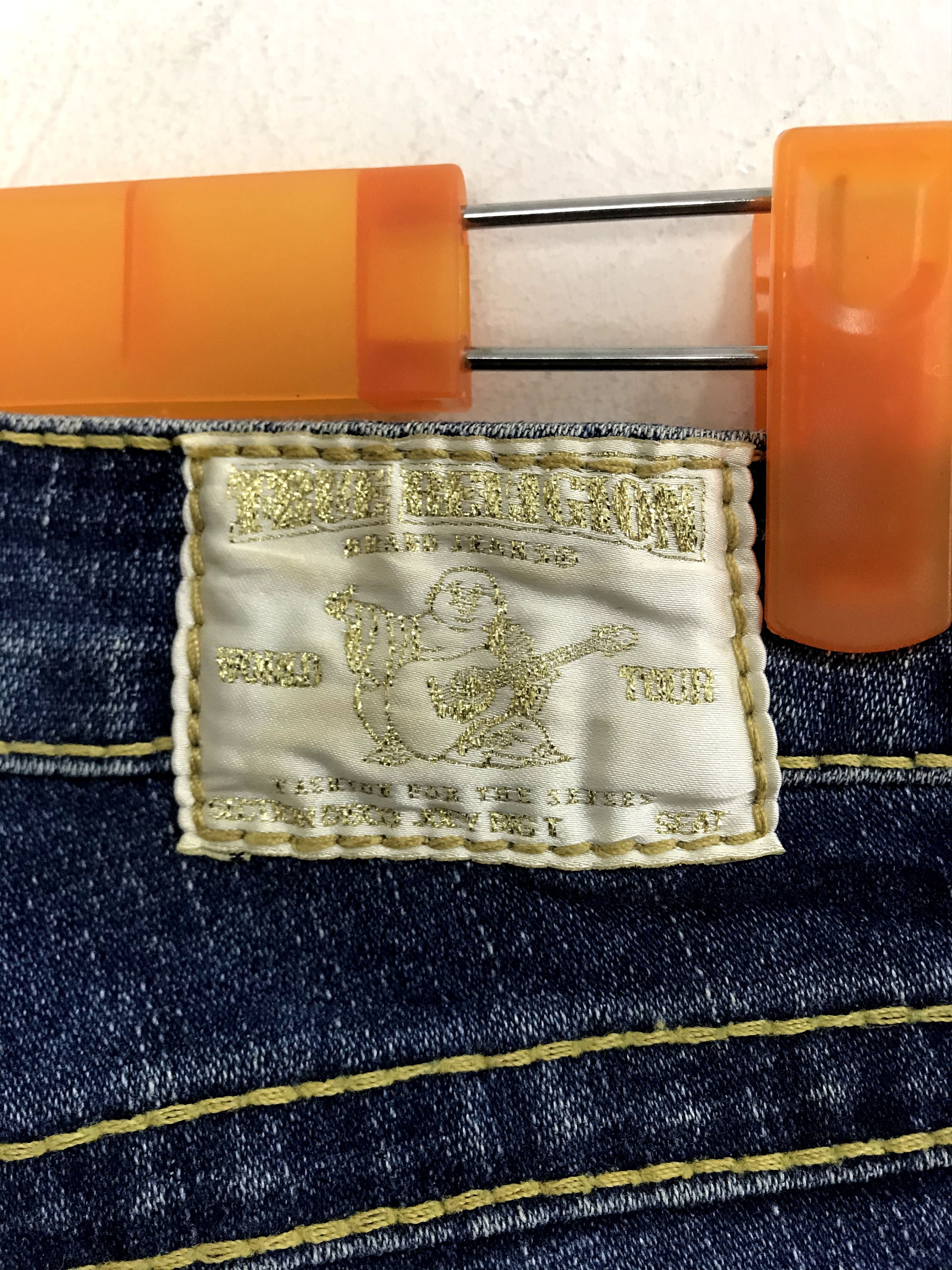 True Religion Vintage True Religion Japan Made In Usa Denim Jeans Size 26" / US 2 / IT 38 - 10 Thumbnail