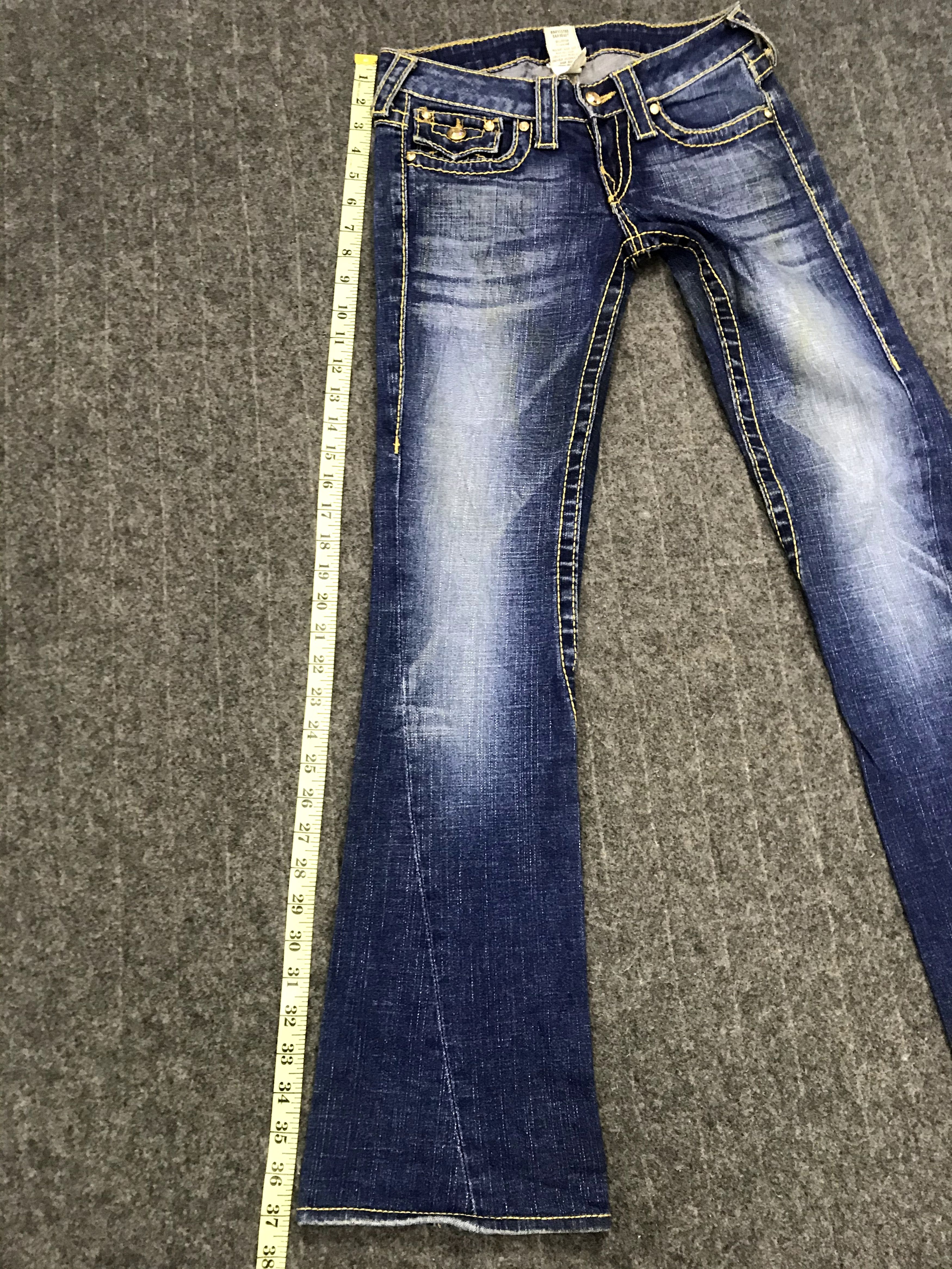 True Religion Vintage True Religion Japan Made In Usa Denim Jeans Size 26" / US 2 / IT 38 - 17 Thumbnail