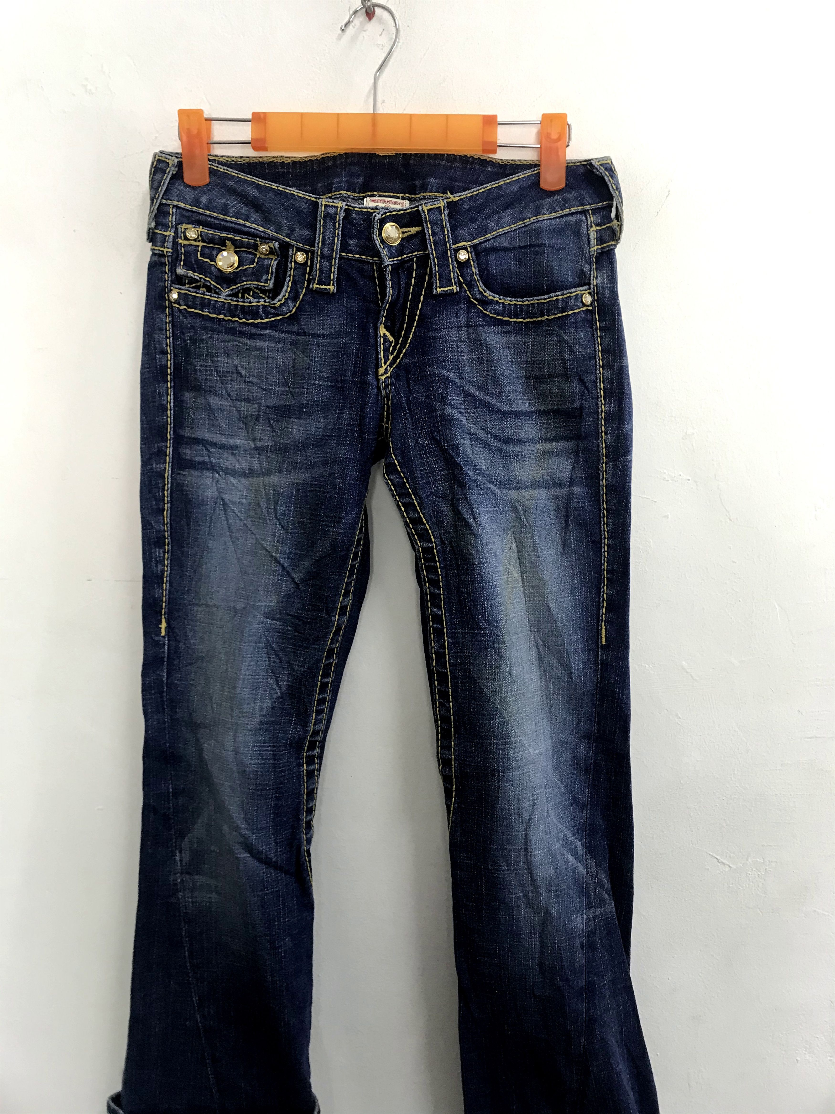 True Religion Vintage True Religion Japan Made In Usa Denim Jeans Size 26" / US 2 / IT 38 - 3 Thumbnail