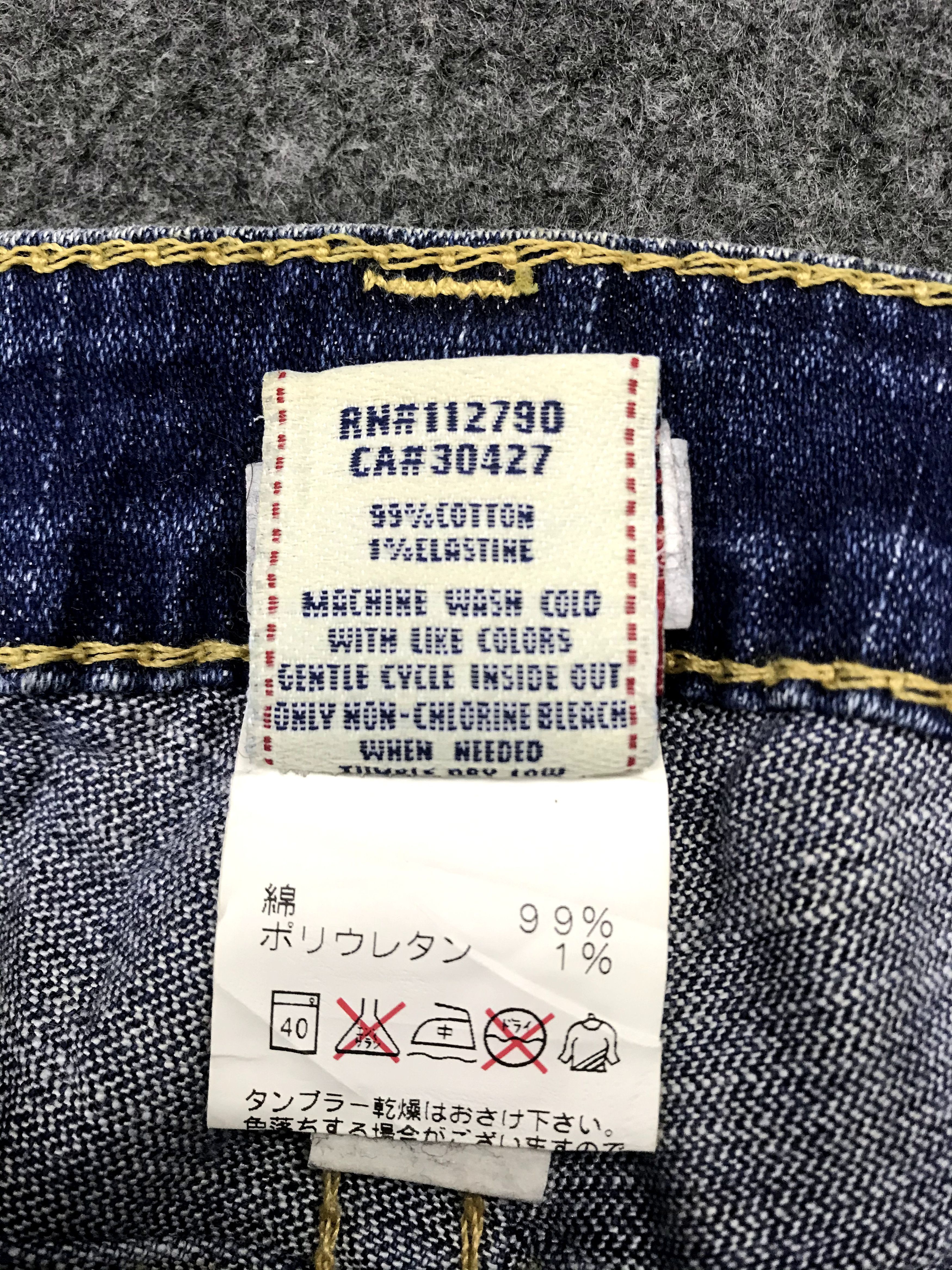 True Religion Vintage True Religion Japan Made In Usa Denim Jeans Size 26" / US 2 / IT 38 - 12 Thumbnail