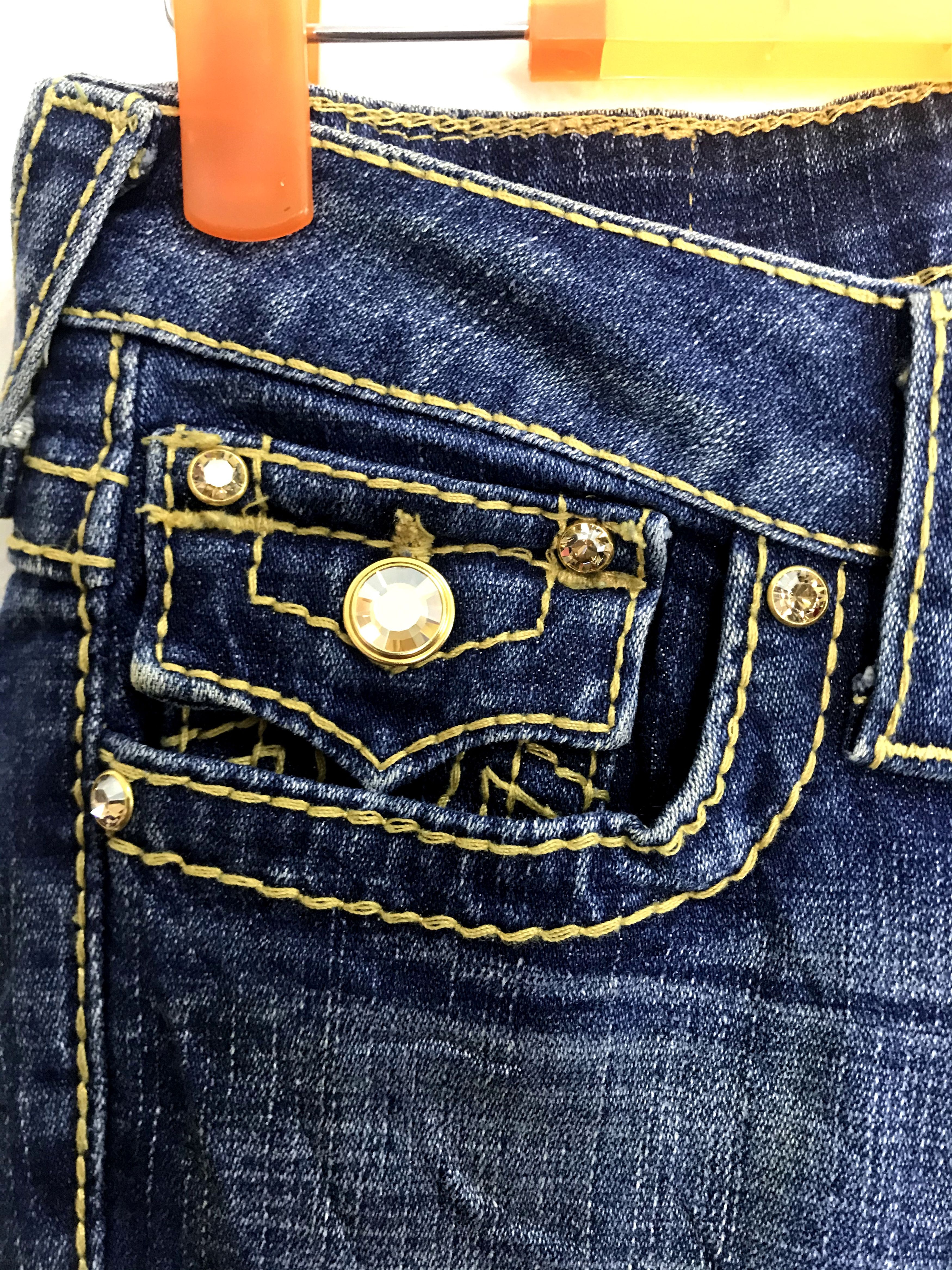 True Religion Vintage True Religion Japan Made In Usa Denim Jeans Size 26" / US 2 / IT 38 - 9 Thumbnail