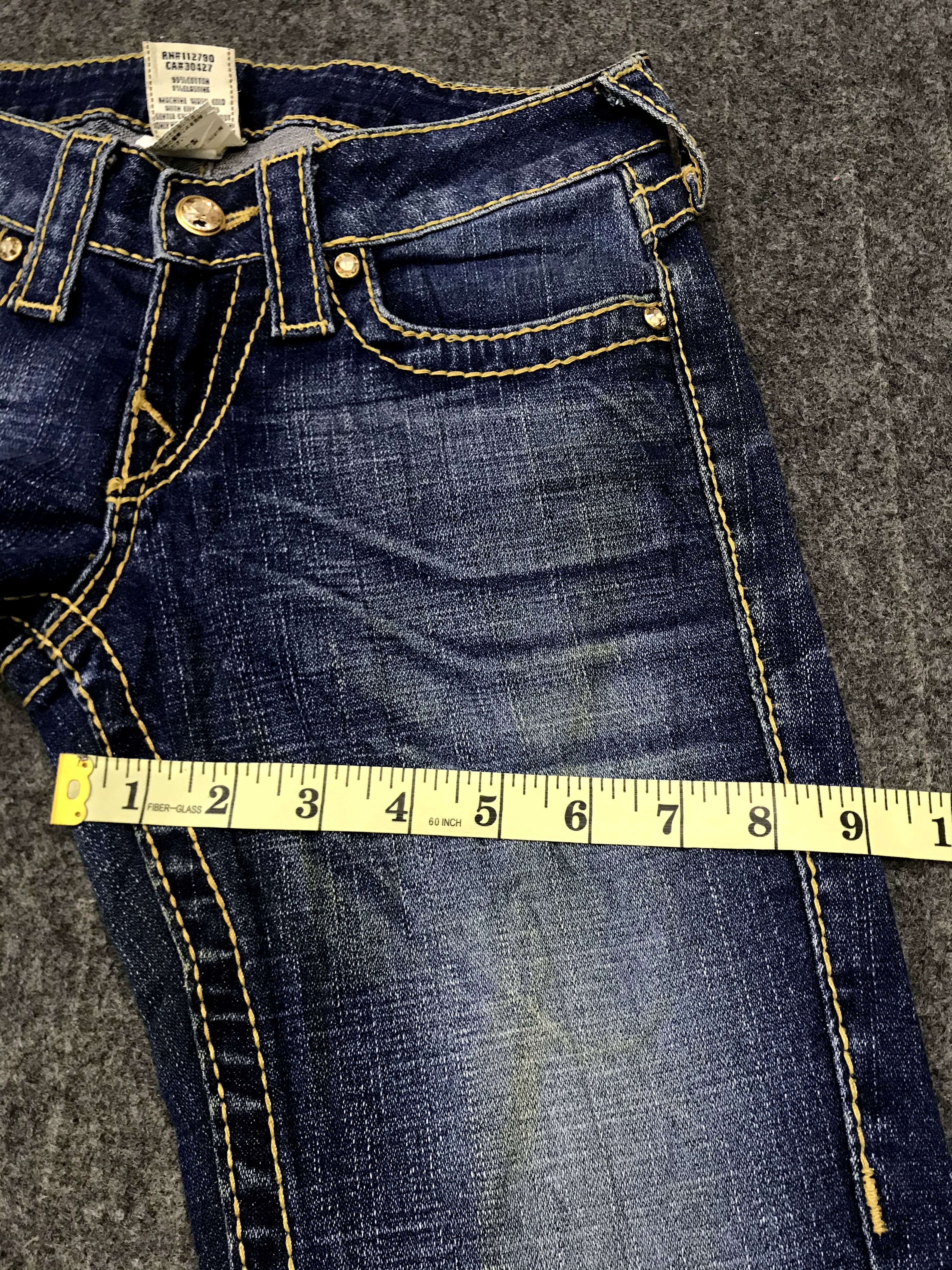 True Religion Vintage True Religion Japan Made In Usa Denim Jeans Size 26" / US 2 / IT 38 - 16 Thumbnail