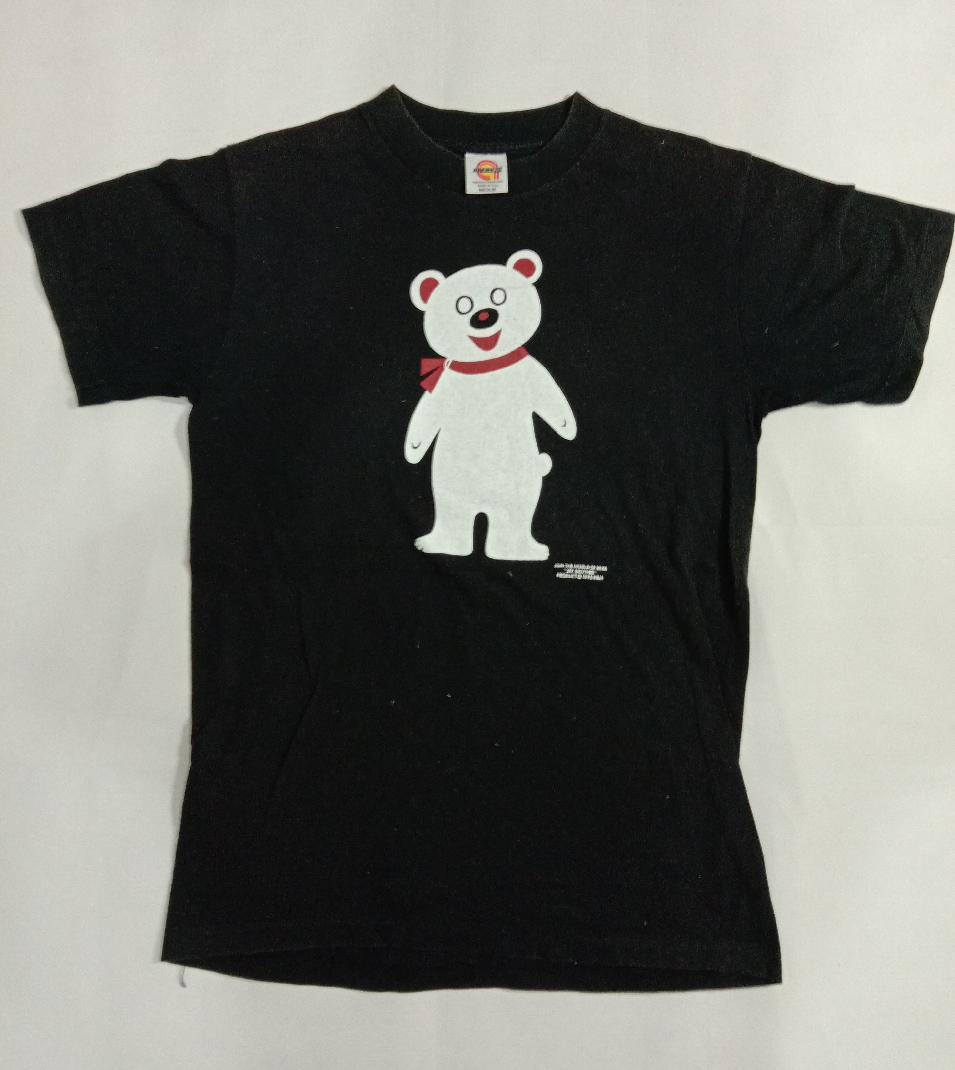 Anime × Vintage Vintage 1993 Jay Brother Join The World Of Bear Angeeze Size US S / EU 44-46 / 1 - 1 Thumbnail