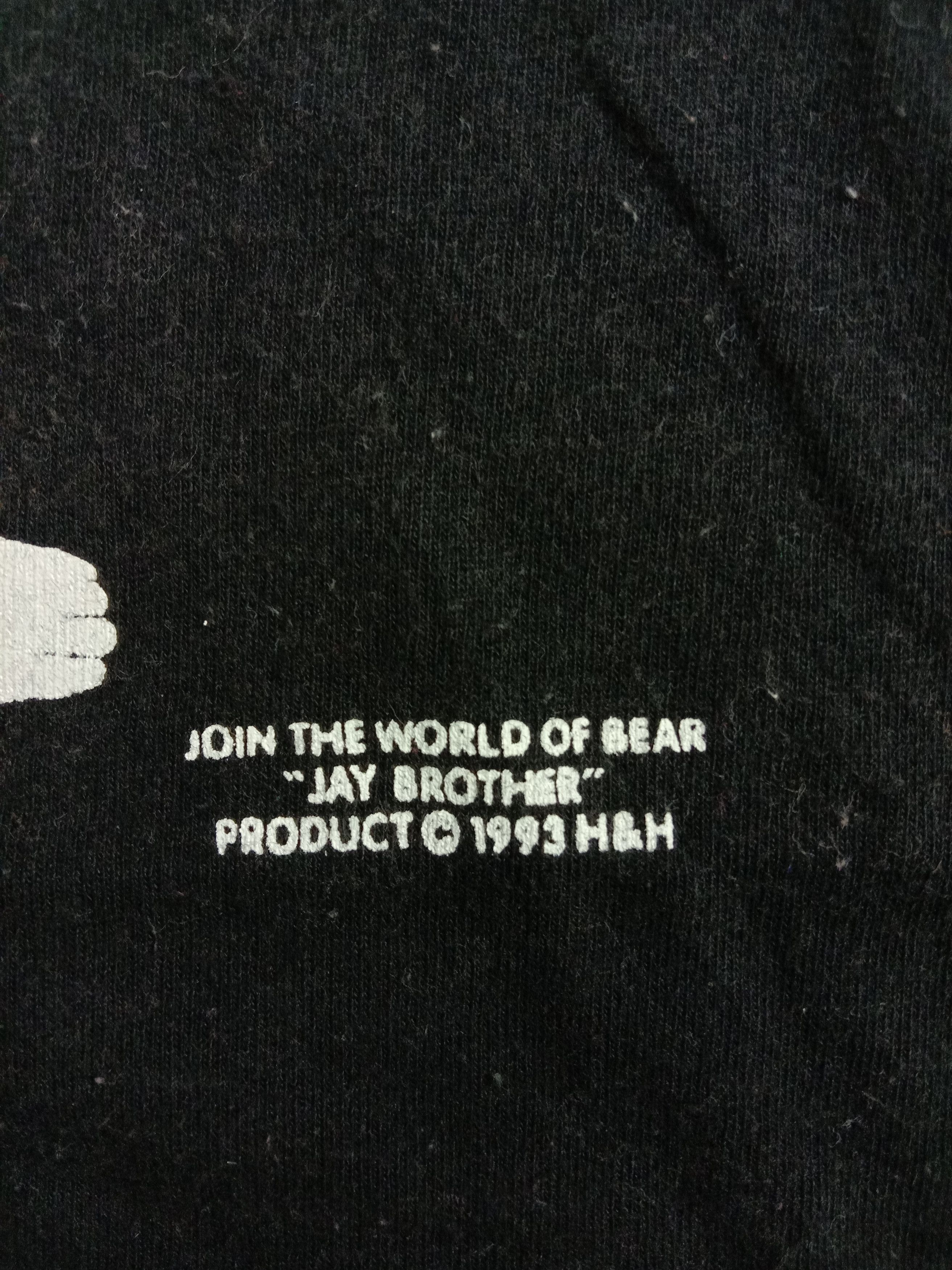 Anime × Vintage Vintage 1993 Jay Brother Join The World Of Bear Angeeze Size US S / EU 44-46 / 1 - 3 Thumbnail