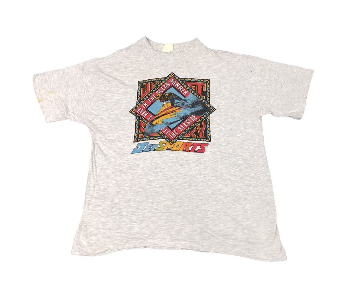 Vintage 90s Jet Sports Summer In The Ocean Promo Tee Size M / US 6-8 / IT 42-44 - 2 Thumbnail