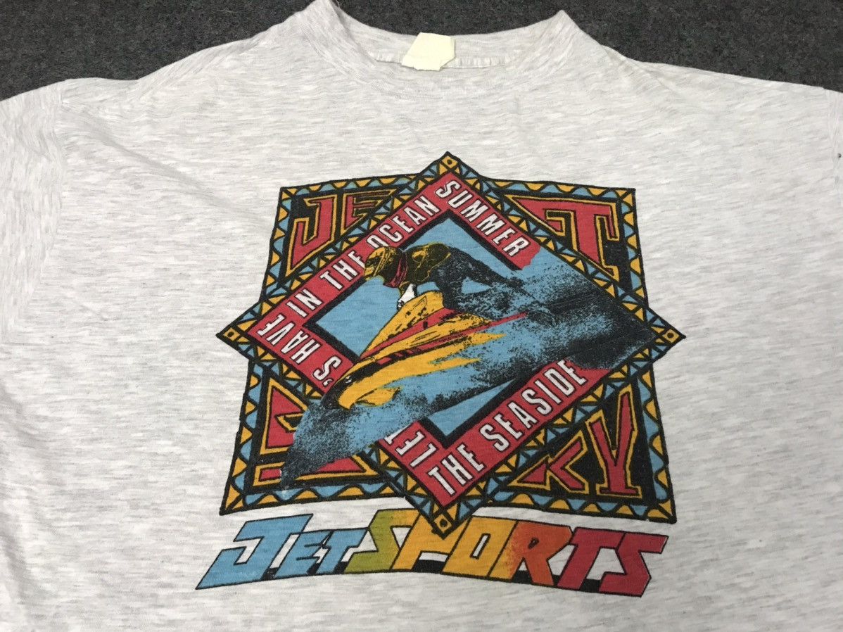 Vintage 90s Jet Sports Summer In The Ocean Promo Tee Size M / US 6-8 / IT 42-44 - 1 Thumbnail