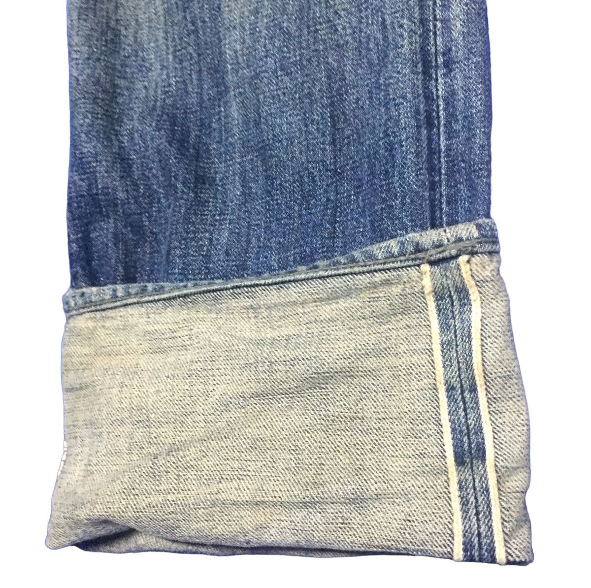 Japanese Brand Vintage Secret Jeans Distressed Ripped Denim👖Jeans Size US 34 / EU 50 - 9 Thumbnail
