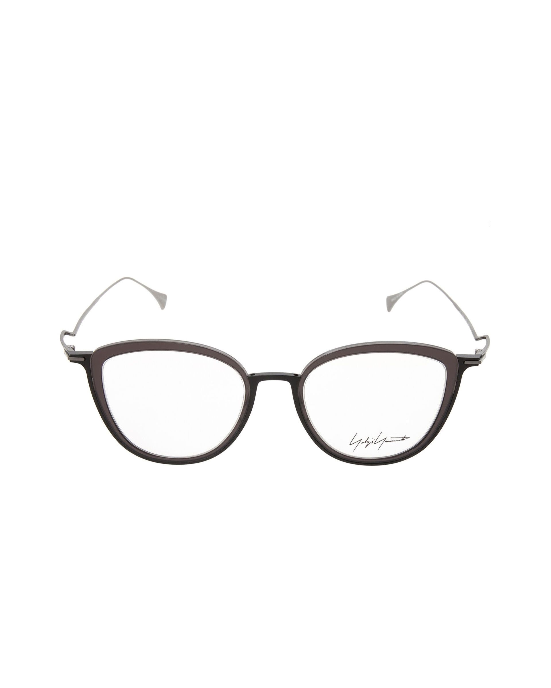 Yohji Yamamoto Yohji Yamamoto YY1041 Optical Glasses -- Black & Gunmetal Size ONE SIZE - 3 Thumbnail