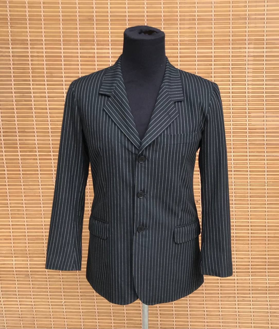 agnes b. Agnes B striped coat mens jacket Size US M / EU 48-50 / 2 - 3 Thumbnail