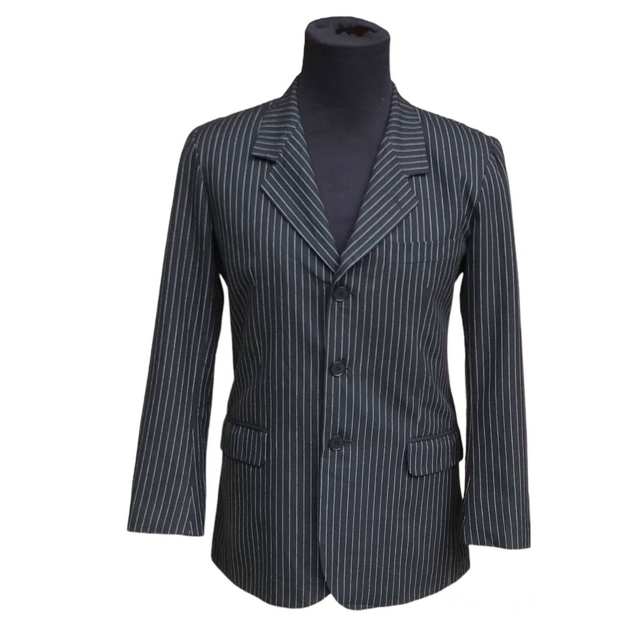 agnes b. Agnes B luxury jacket striped button mens coat france made Size US M / EU 48-50 / 2 - 4 Thumbnail