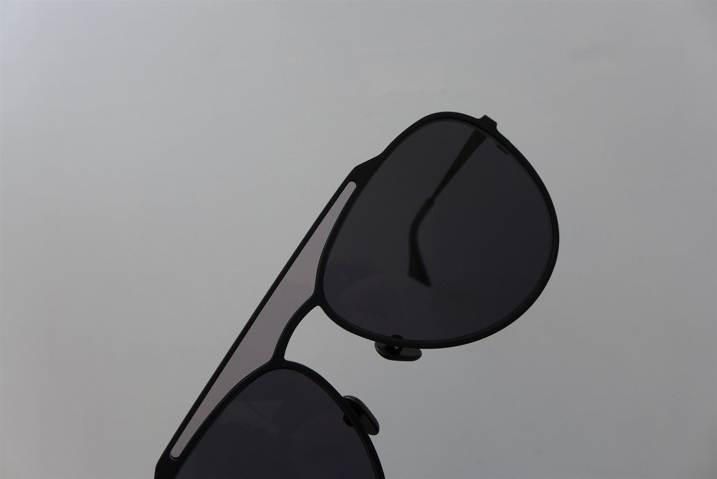 Yohji Yamamoto Yohji Yamamoto YY7039 Aviator Sunglasses -- Black Size ONE SIZE - 12 Thumbnail