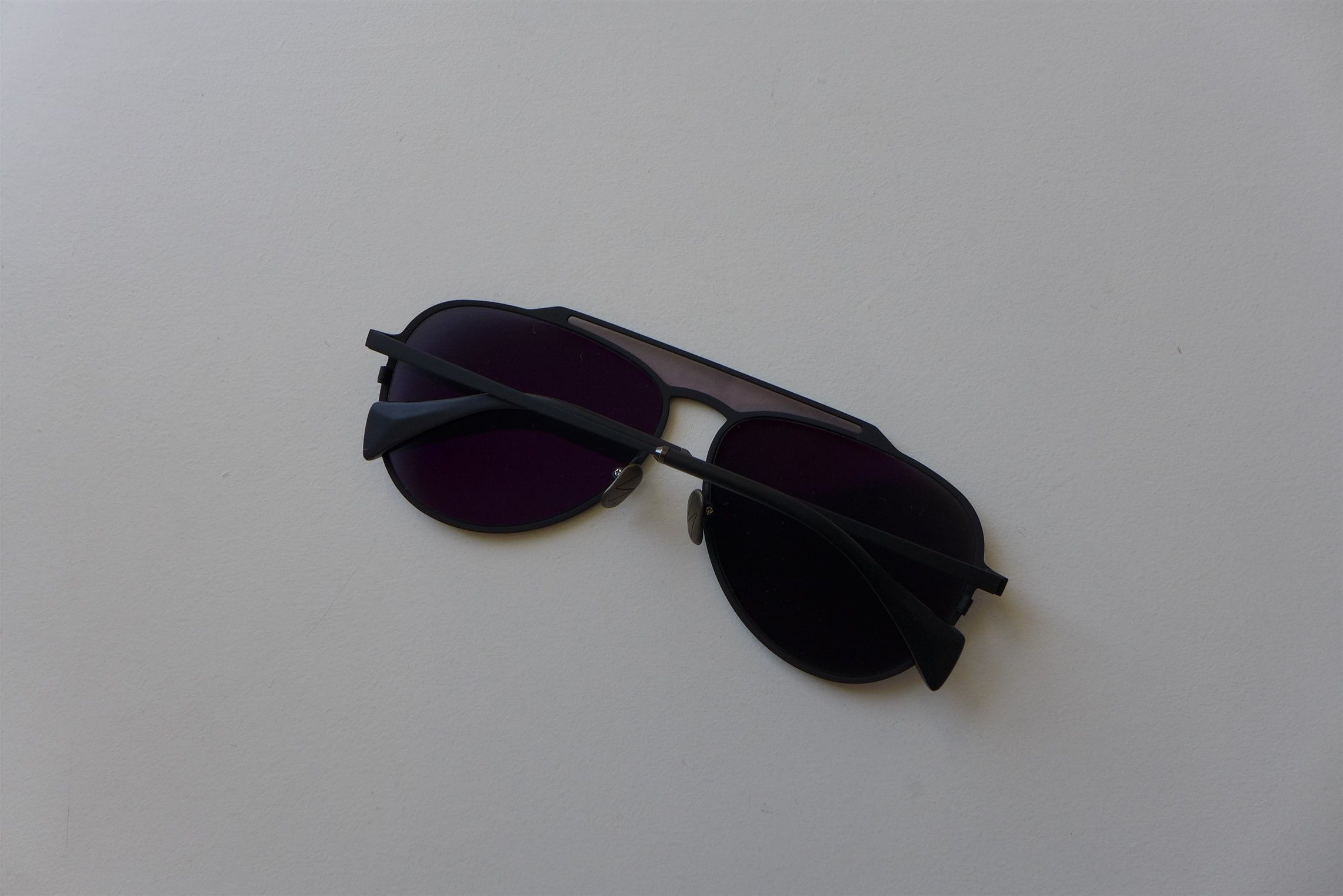 Yohji Yamamoto Yohji Yamamoto YY7039 Aviator Sunglasses -- Black Size ONE SIZE - 3 Thumbnail