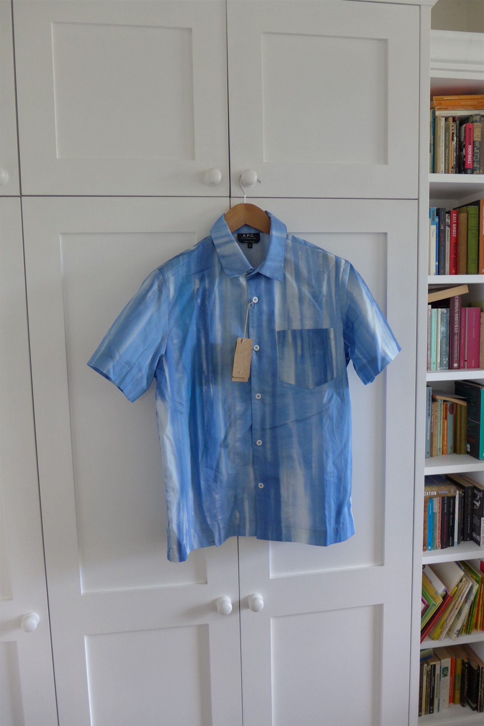 A.P.C. A.P.C. Joseph Shirt - Blue Tie-Dye Size US M / EU 48-50 / 2 - 4 Thumbnail
