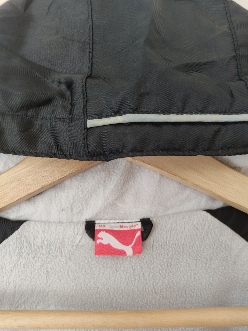 Puma × Vintage Vintage Puma Sidetape Long Black Jacket Size US M / EU 48-50 / 2 - 6 Thumbnail