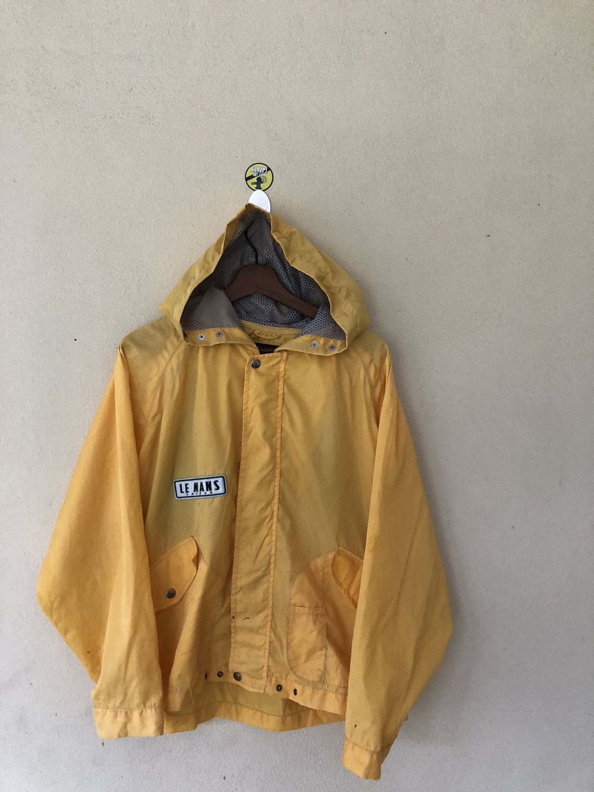 Vintage Vintage Le Mans France Racing Yellow Jacket Size US M / EU 48-50 / 2 - 1 Thumbnail