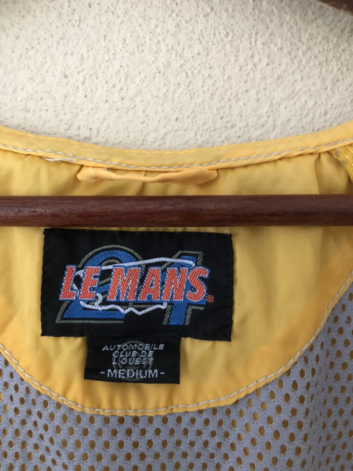 Vintage Vintage Le Mans France Racing Yellow Jacket Size US M / EU 48-50 / 2 - 8 Thumbnail