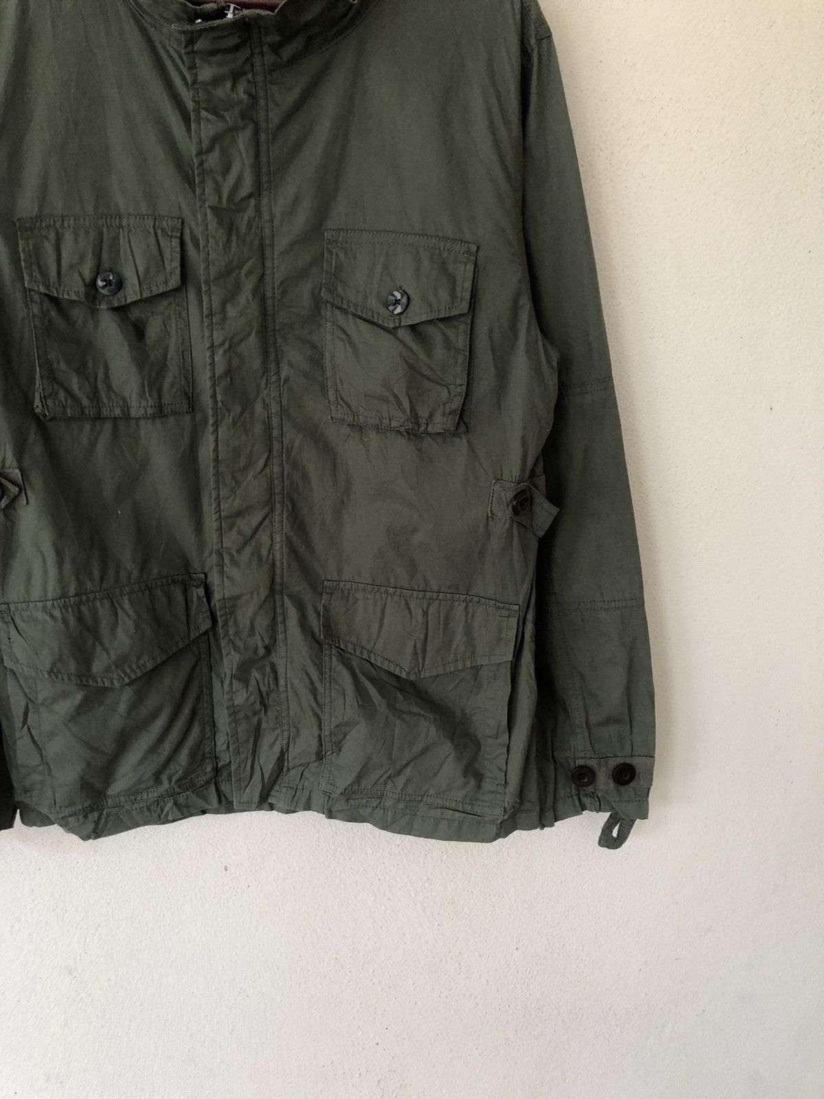 Japanese Brand Oilcake Manufacture Army Jacket Size US L / EU 52-54 / 3 - 4 Thumbnail