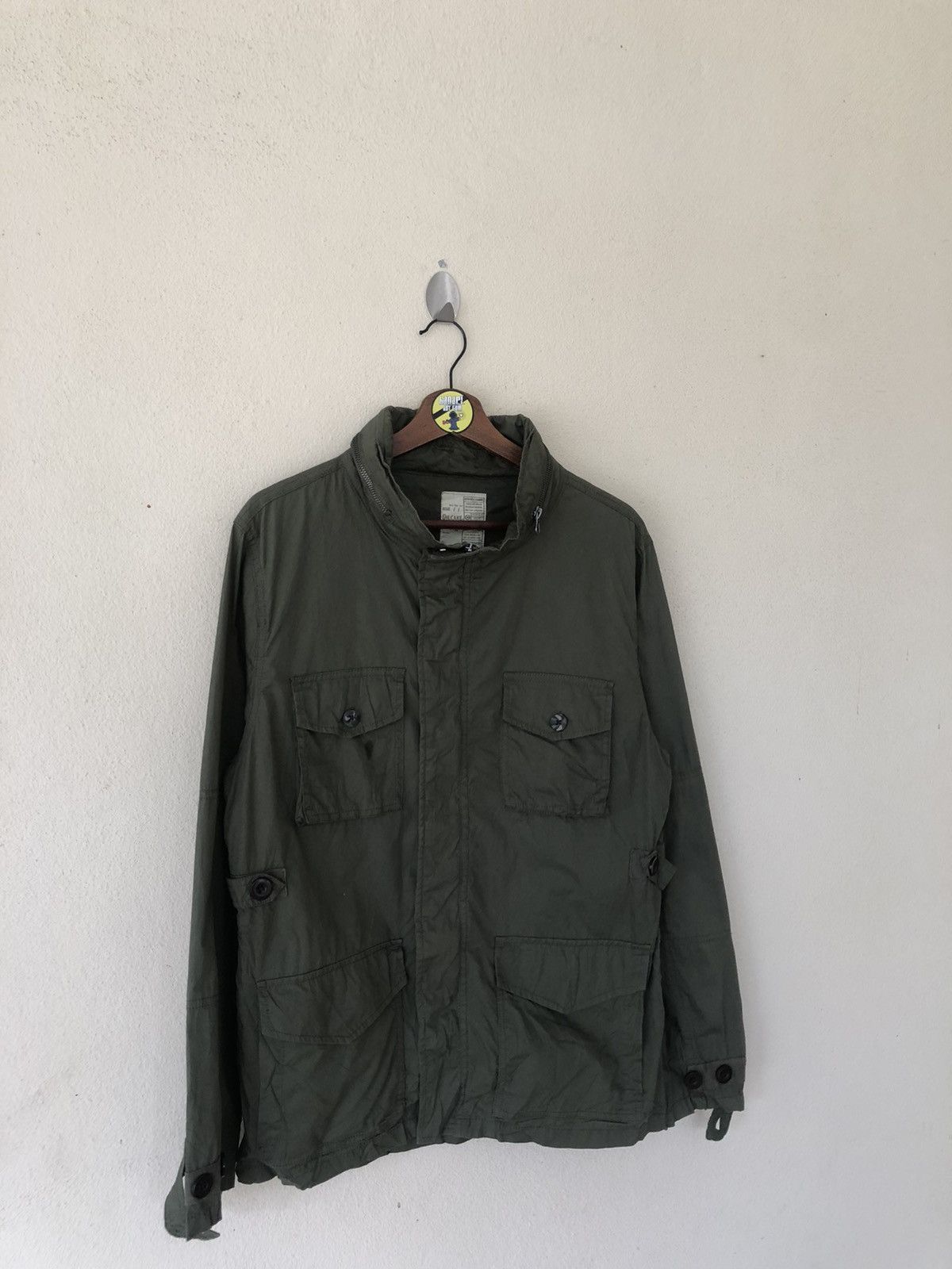 Japanese Brand Oilcake Manufacture Army Jacket Size US L / EU 52-54 / 3 - 2 Thumbnail