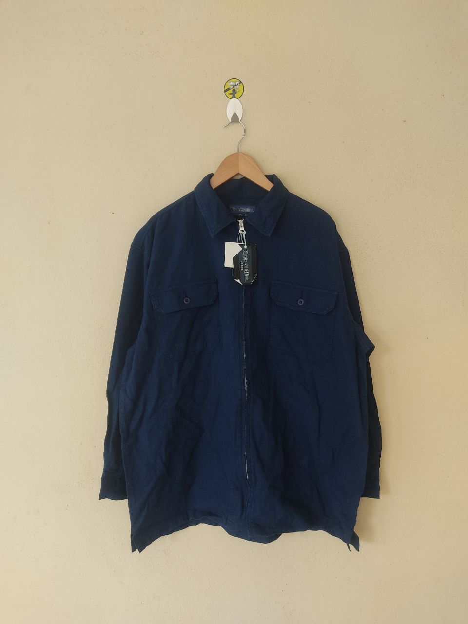 Japanese Brand BNWT NICOLE ST GILLES JEANS INDIGO JACKET Size US L / EU 52-54 / 3 - 1 Thumbnail