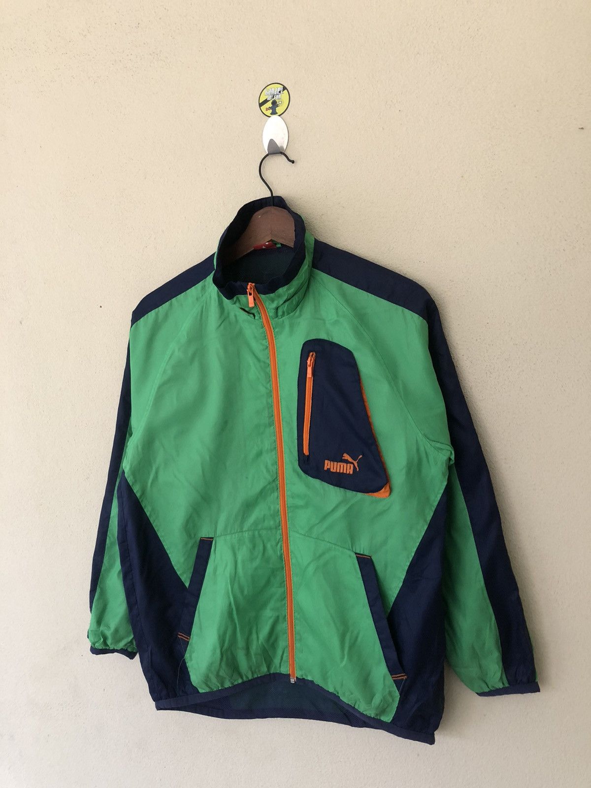 Puma Vintage Puma Windbreaker Size US S / EU 44-46 / 1 - 2 Thumbnail