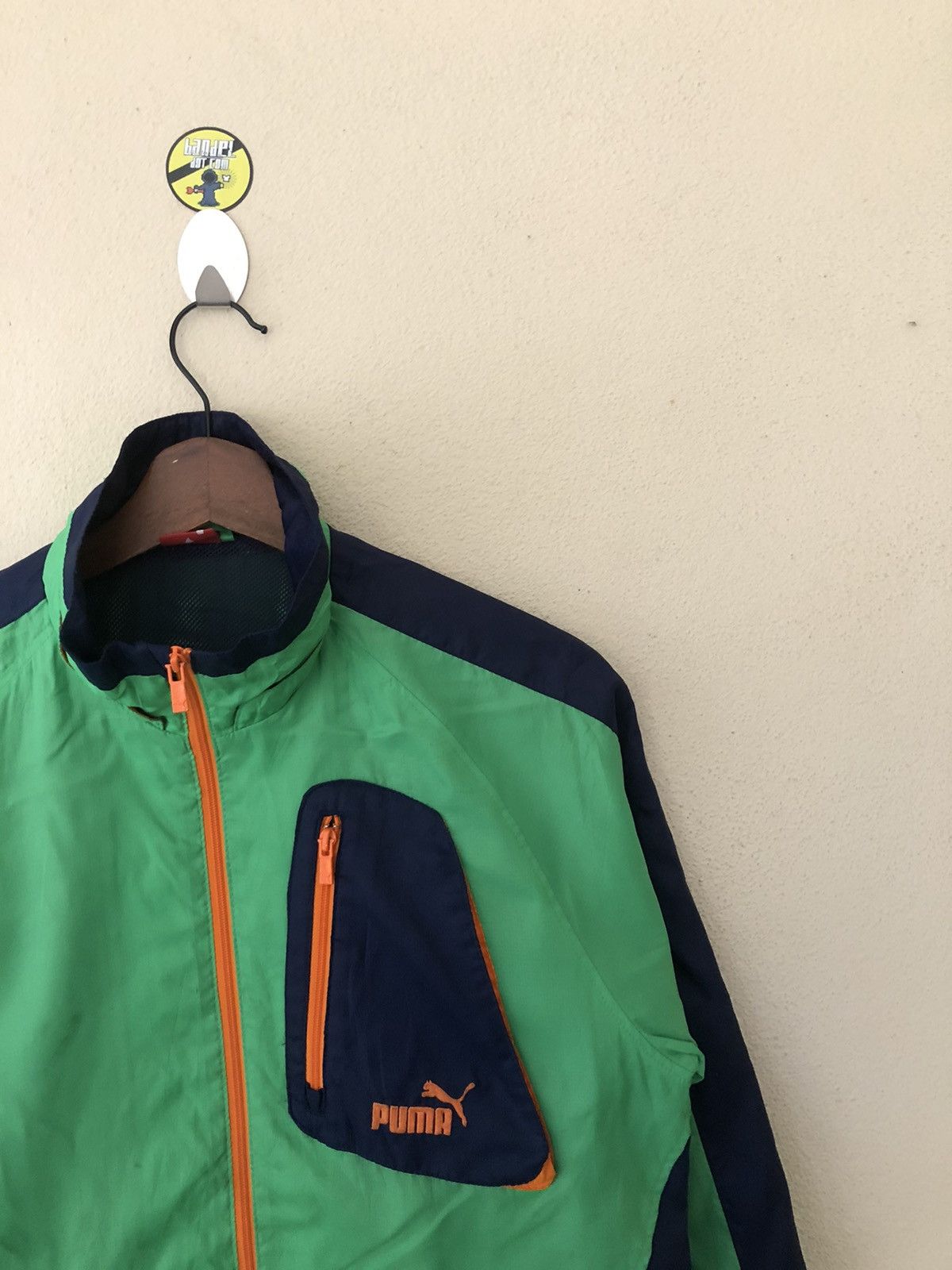 Puma Vintage Puma Windbreaker Size US S / EU 44-46 / 1 - 3 Thumbnail