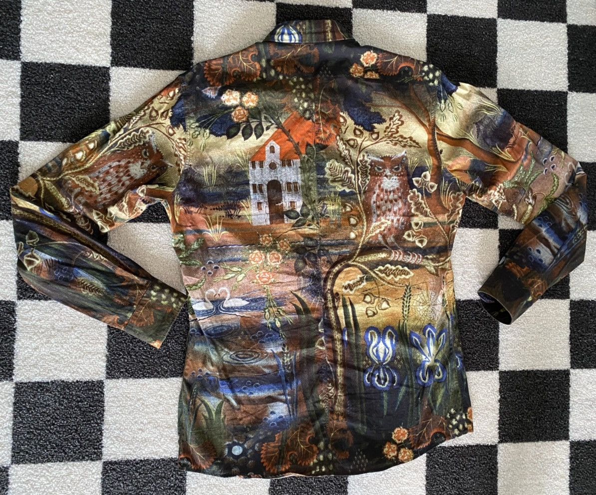 Dries Van Noten Dries Van Noten Rare Button Up Dress Shirt Size US L / EU 52-54 / 3 - 8 Thumbnail