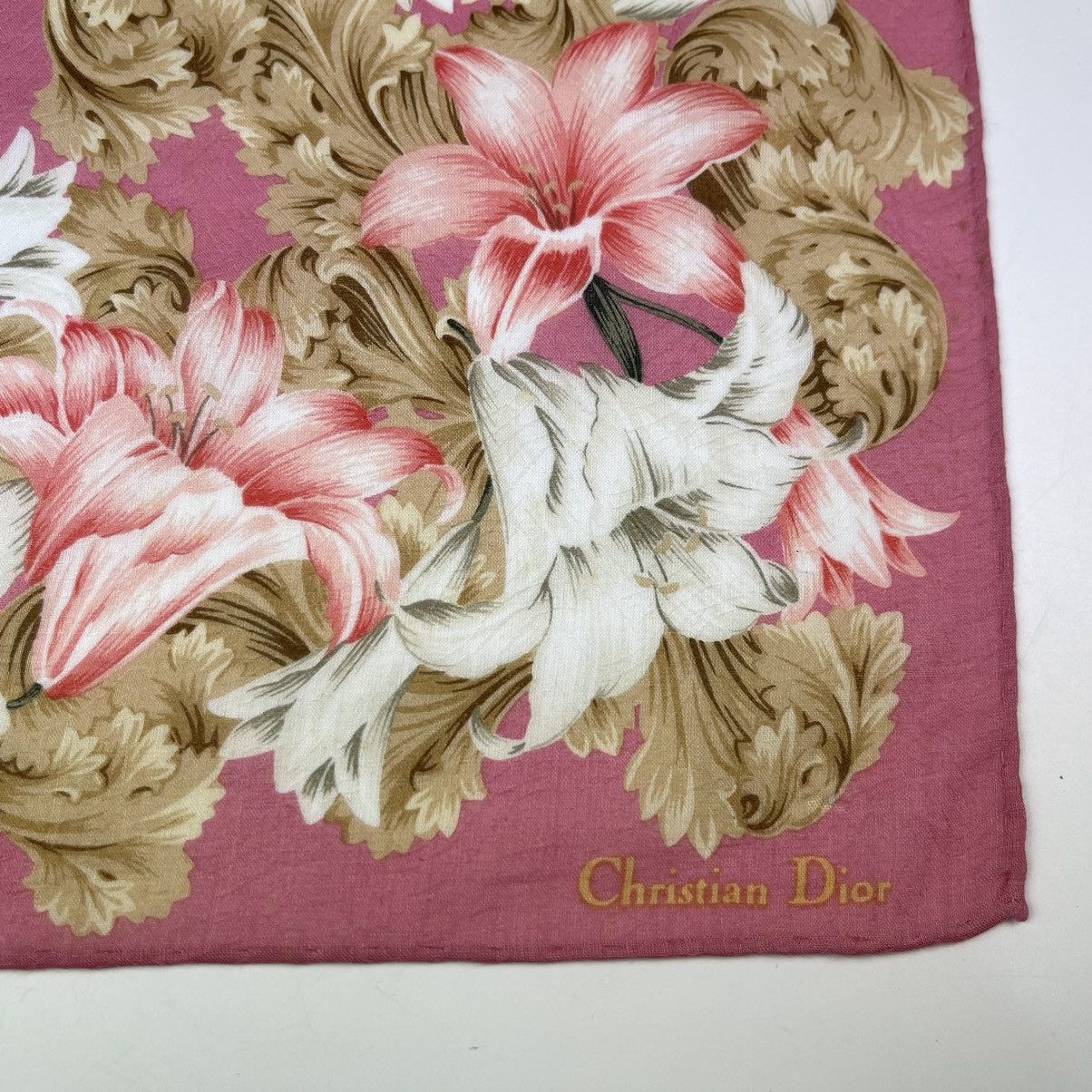 Christian Dior Monsieur CHRISTIAN DIOR BANDANA HANDKERCHIEF NECKERCHIEF TURBAN Size ONE SIZE - 2 Thumbnail