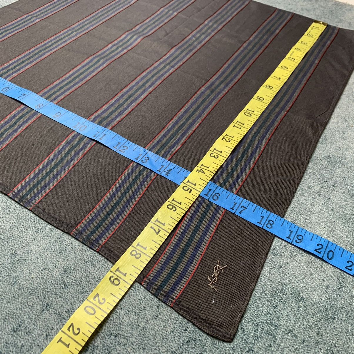 Vintage × Yves Saint Laurent YSL Headband / Handkerchief / Neckerchief / Bandana Size ONE SIZE - 5 Thumbnail