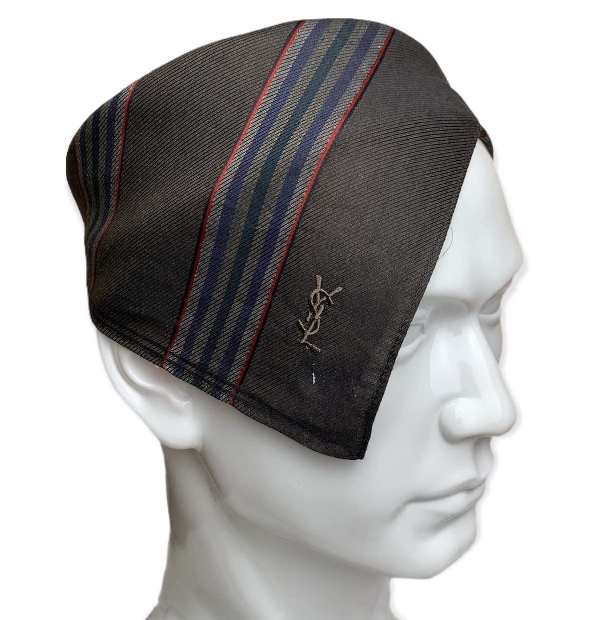 Vintage × Yves Saint Laurent YSL Headband / Handkerchief / Neckerchief / Bandana Size ONE SIZE - 1 Thumbnail