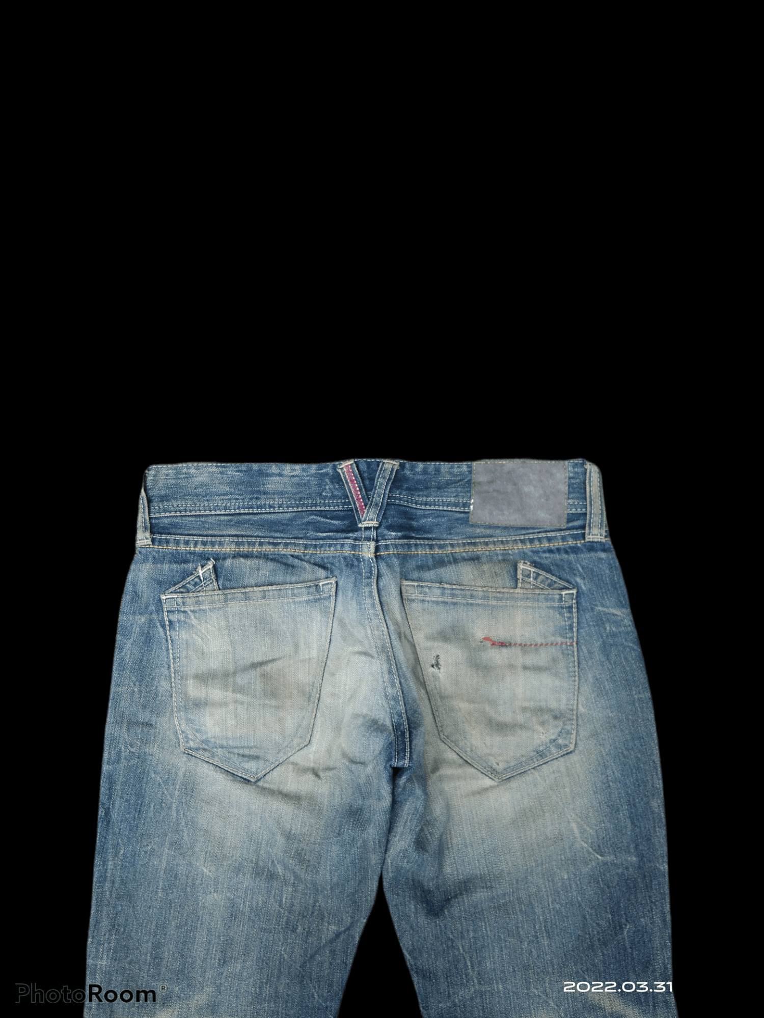 Vanquish FLARE🔥SICK RIPED MADE IN JAPAN VANQUISH PANTS Size US 29 - 4 Thumbnail