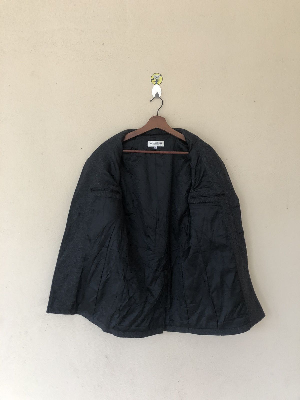 Japanese Brand × Vanquish VANQUISH LONG WOOL JACKET/COAT Size US S / EU 44-46 / 1 - 7 Thumbnail