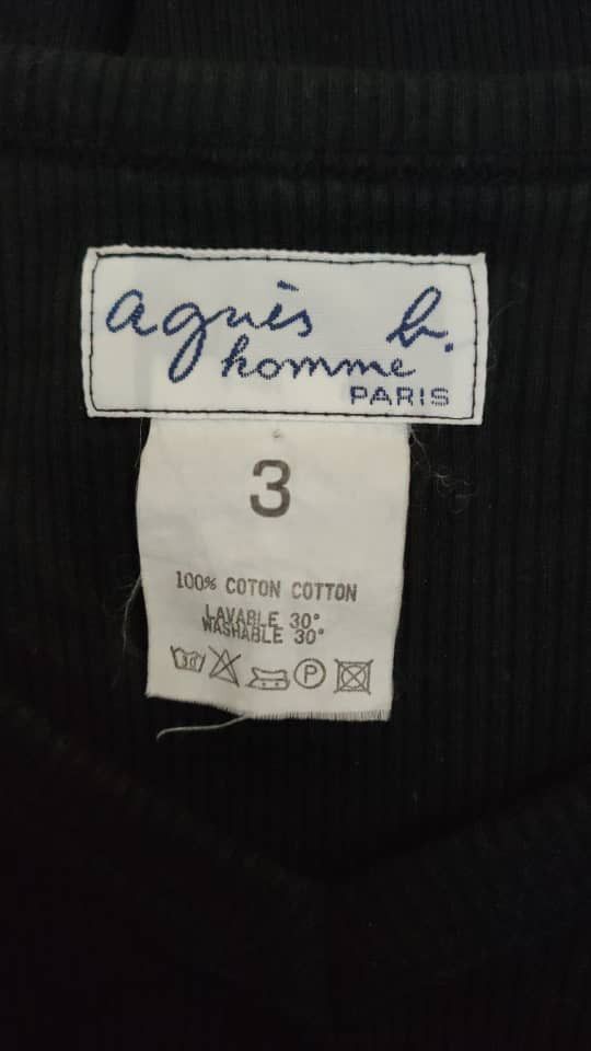 agnes b. Agnes B V Neck Long Sleeve T Size S / US 4 / IT 40 - 5 Thumbnail