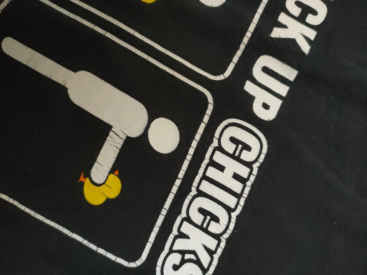 Vintage Y2K Humor T How to Pick your Chick Size US XL / EU 56 / 4 - 2 Thumbnail