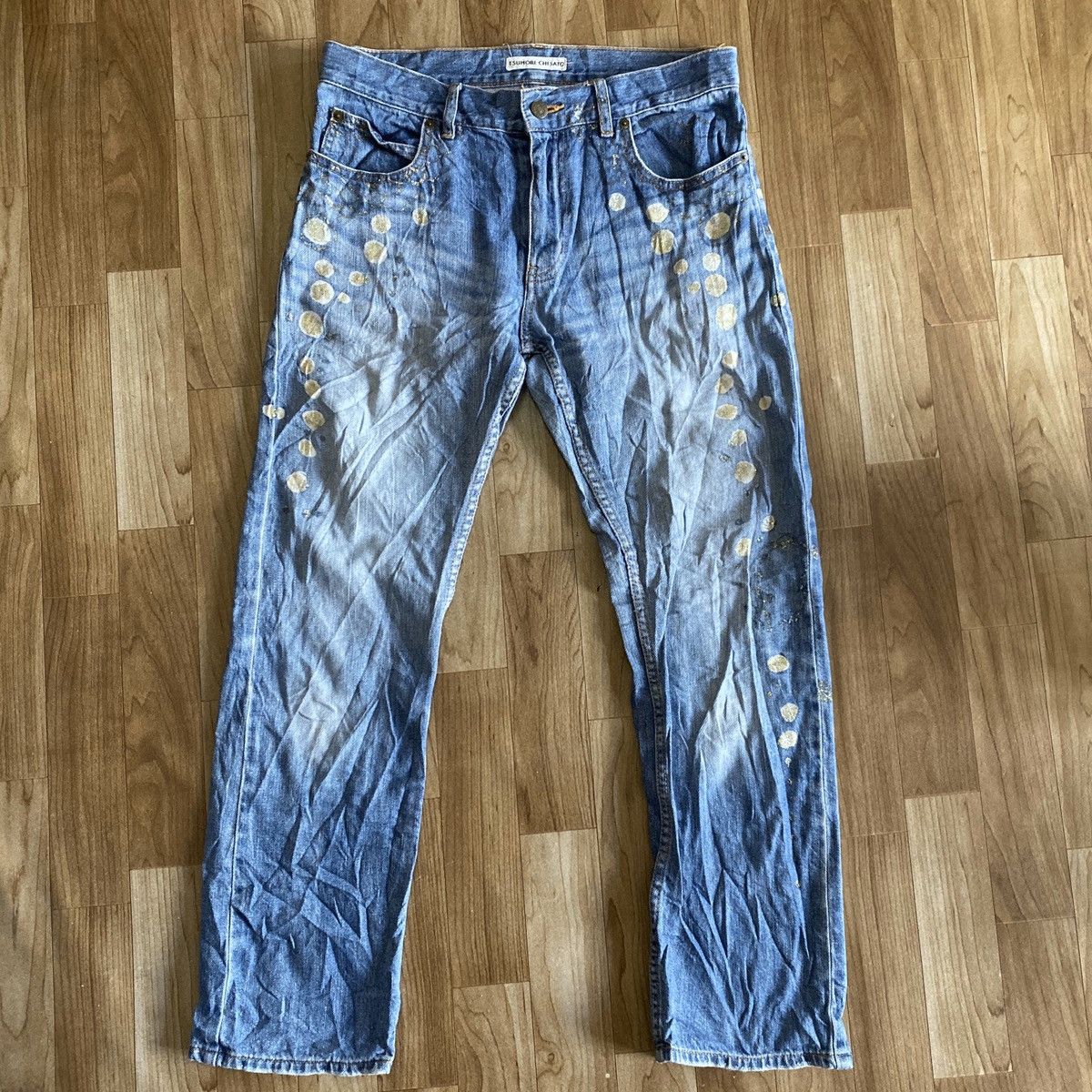 Tsumori Chisato Tsumori Chisato Art Jeans Made In Japan Size US 32 / EU 48 - 1 Thumbnail