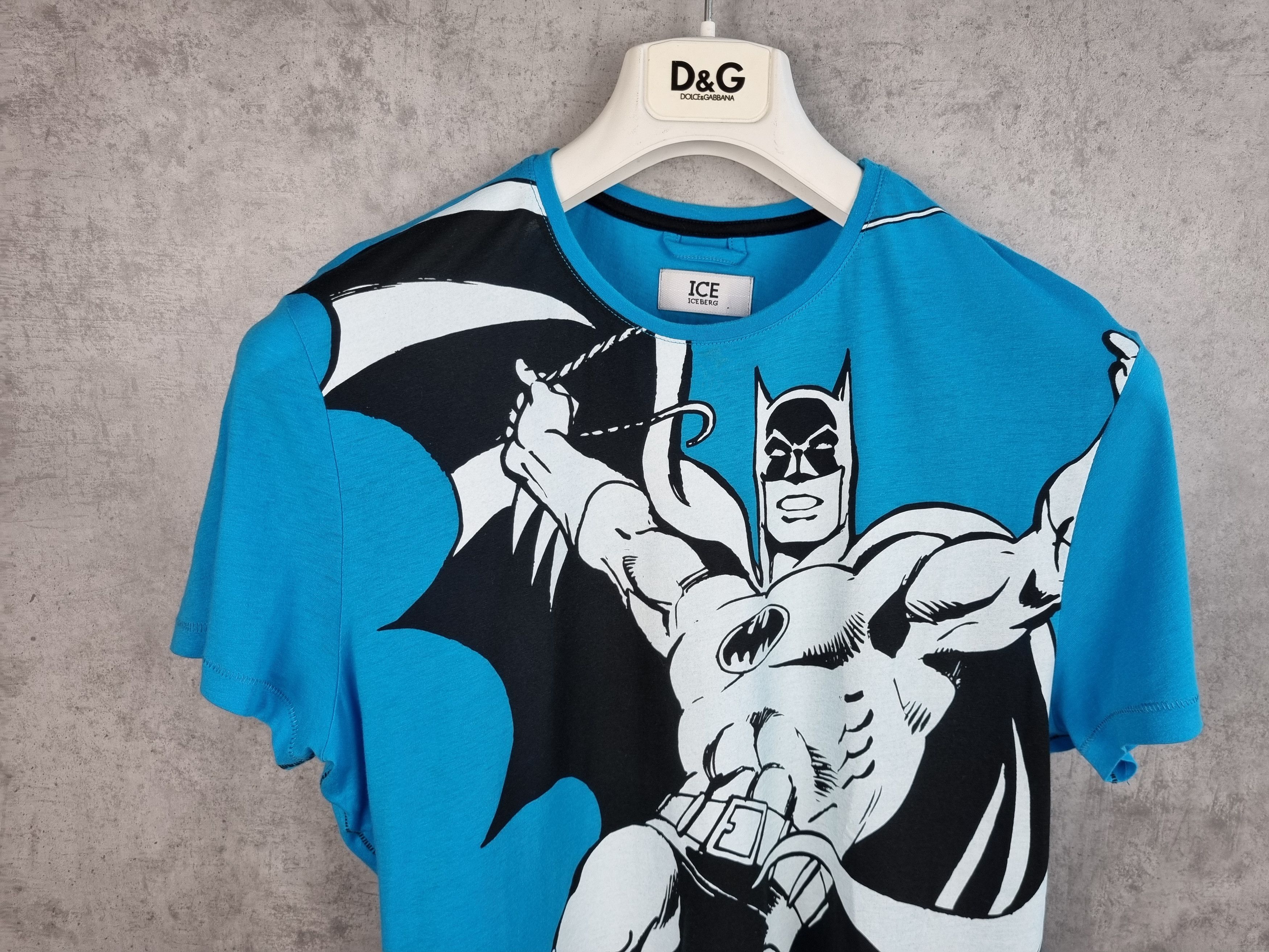 DC Comics × Iceberg Rare ICEBERG x BATMAN Big Print Tee shirt Size US S / EU 44-46 / 1 - 3 Thumbnail