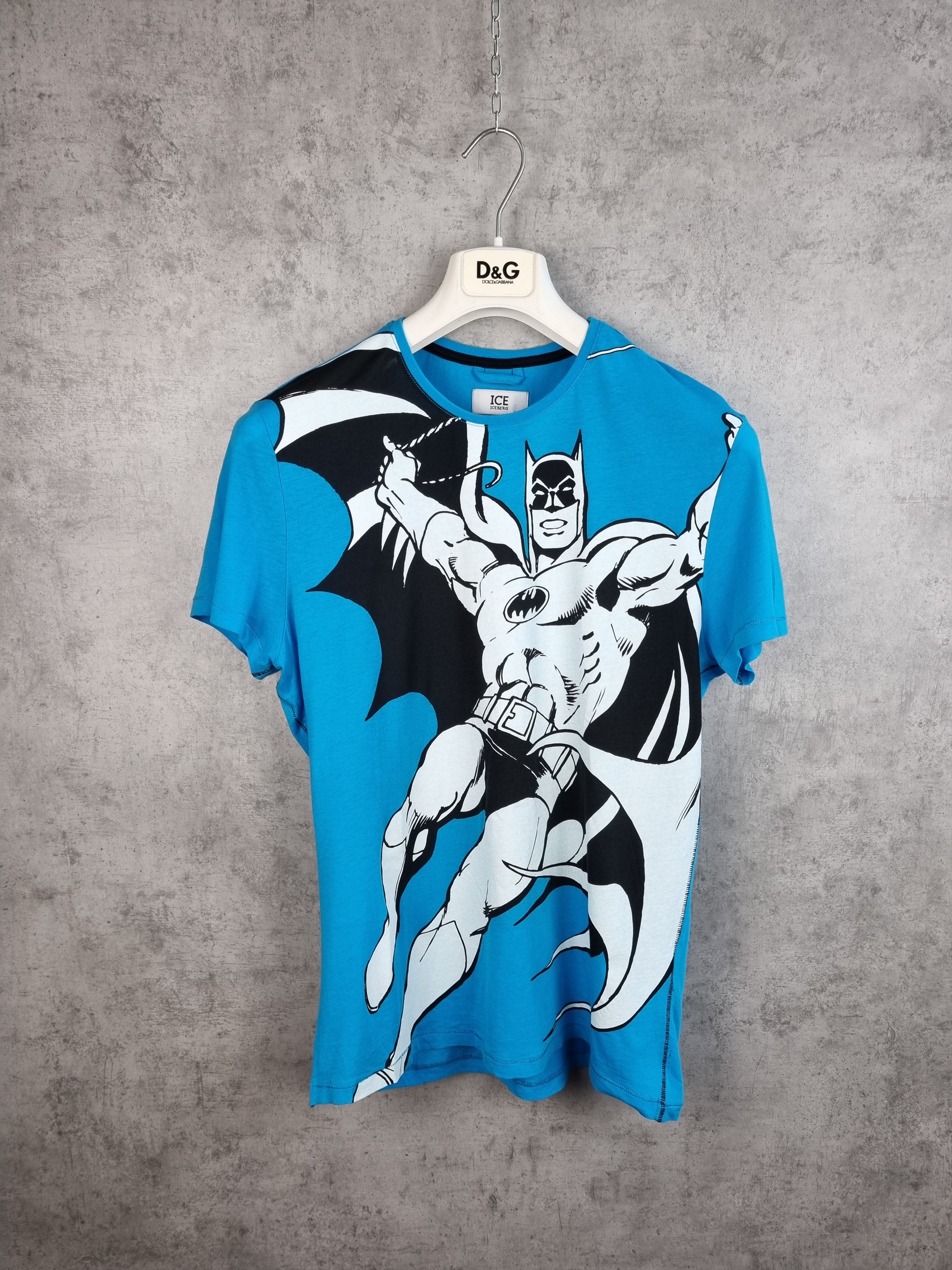 DC Comics × Iceberg Rare ICEBERG x BATMAN Big Print Tee shirt Size US S / EU 44-46 / 1 - 2 Thumbnail