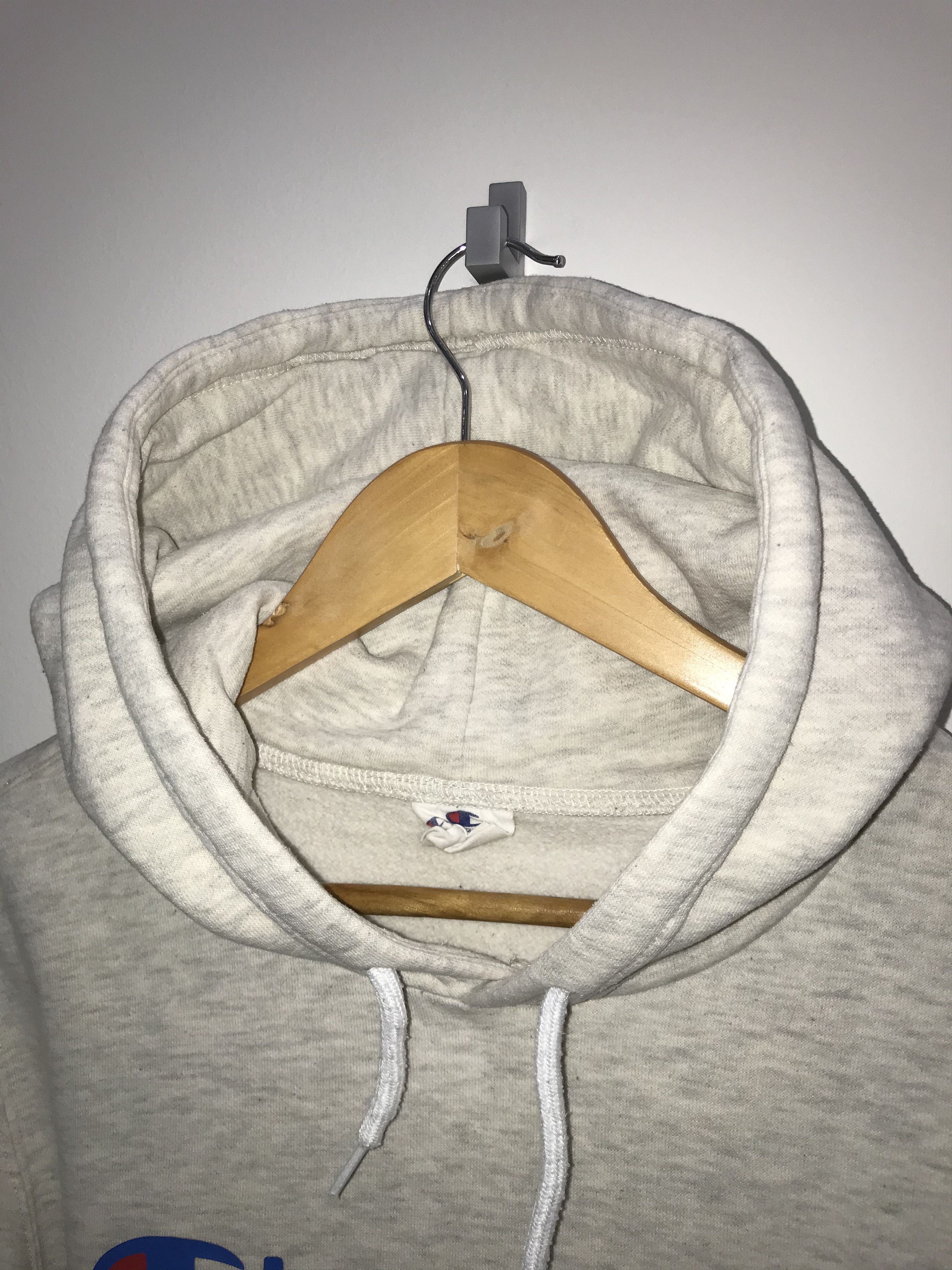 Champion Vintage Champion Basic Logo Grey Hoodie Size US S / EU 44-46 / 1 - 3 Thumbnail