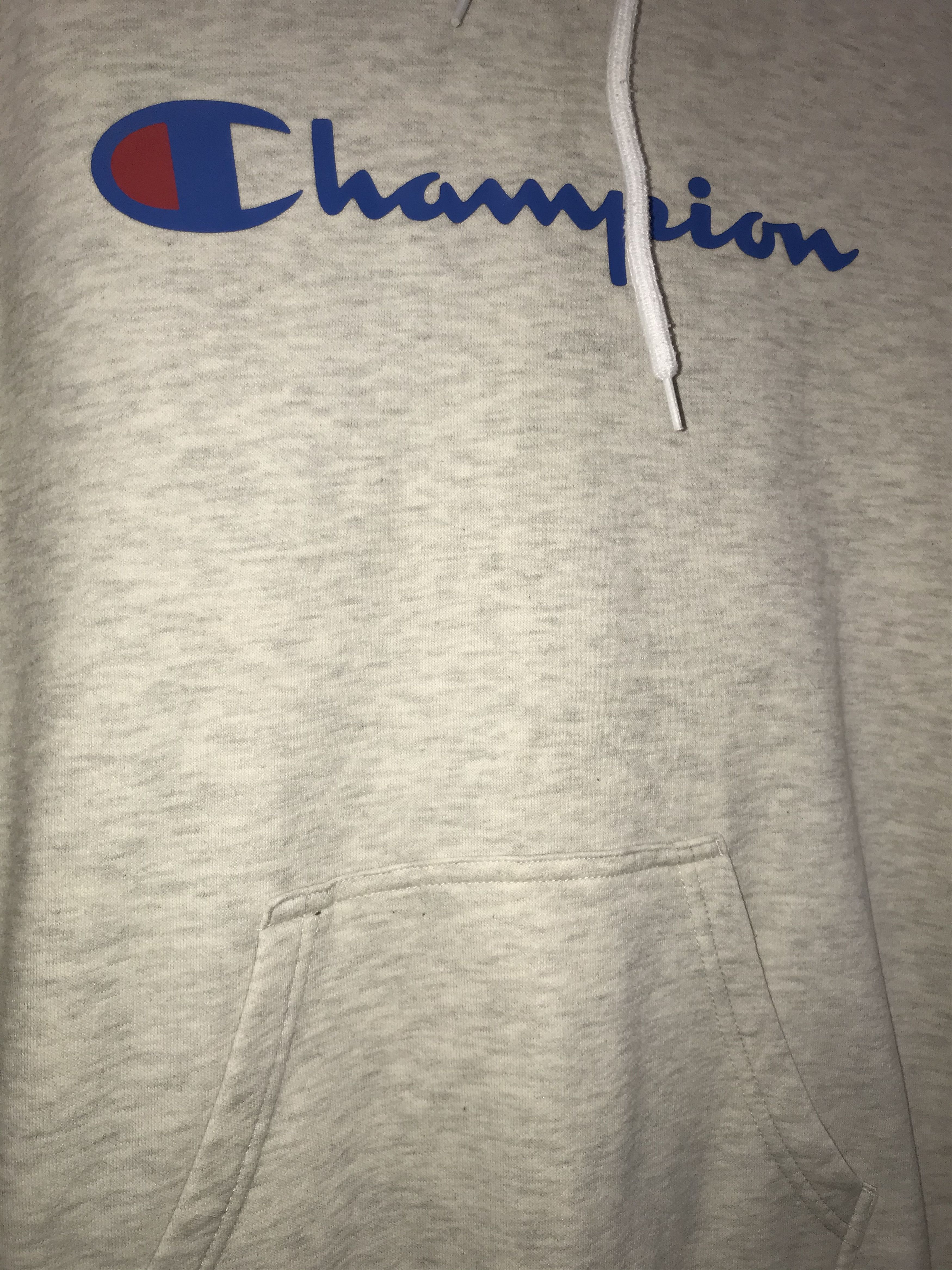 Champion Vintage Champion Basic Logo Grey Hoodie Size US S / EU 44-46 / 1 - 7 Thumbnail