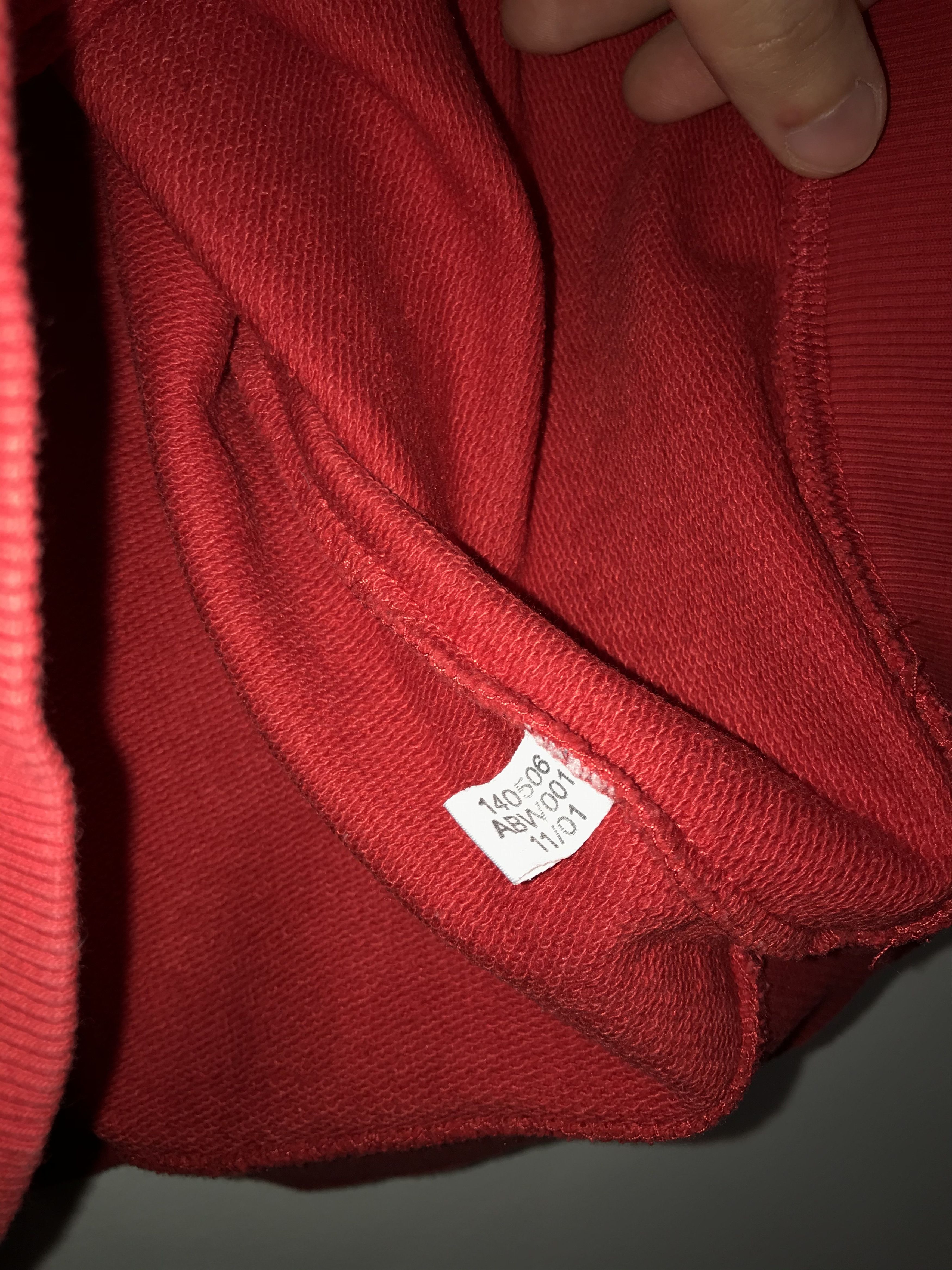 Adidas Vintage Adidas Red Sweatshirt Originals Equipment 00s Size US L / EU 52-54 / 3 - 7 Thumbnail