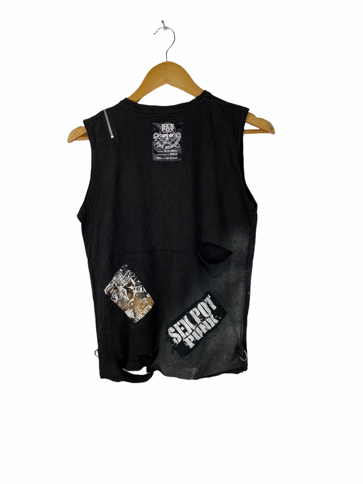 Seditionaries RARE SEX POT REVENGE SEDITIONERIES PUNK BLACK TEE Size US S / EU 44-46 / 1 - 2 Thumbnail