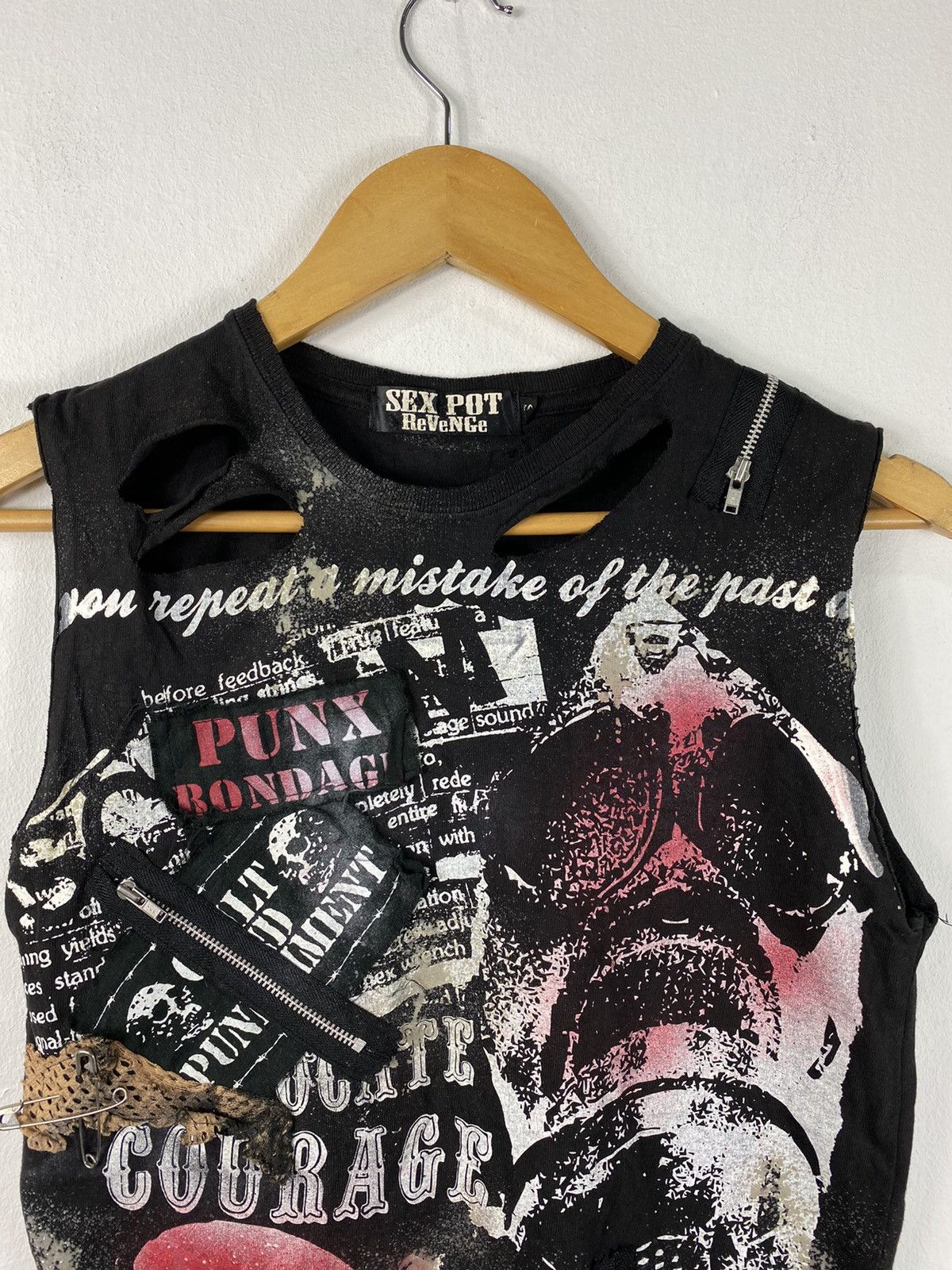 Seditionaries RARE SEX POT REVENGE SEDITIONERIES PUNK BLACK TEE Size US S / EU 44-46 / 1 - 4 Thumbnail