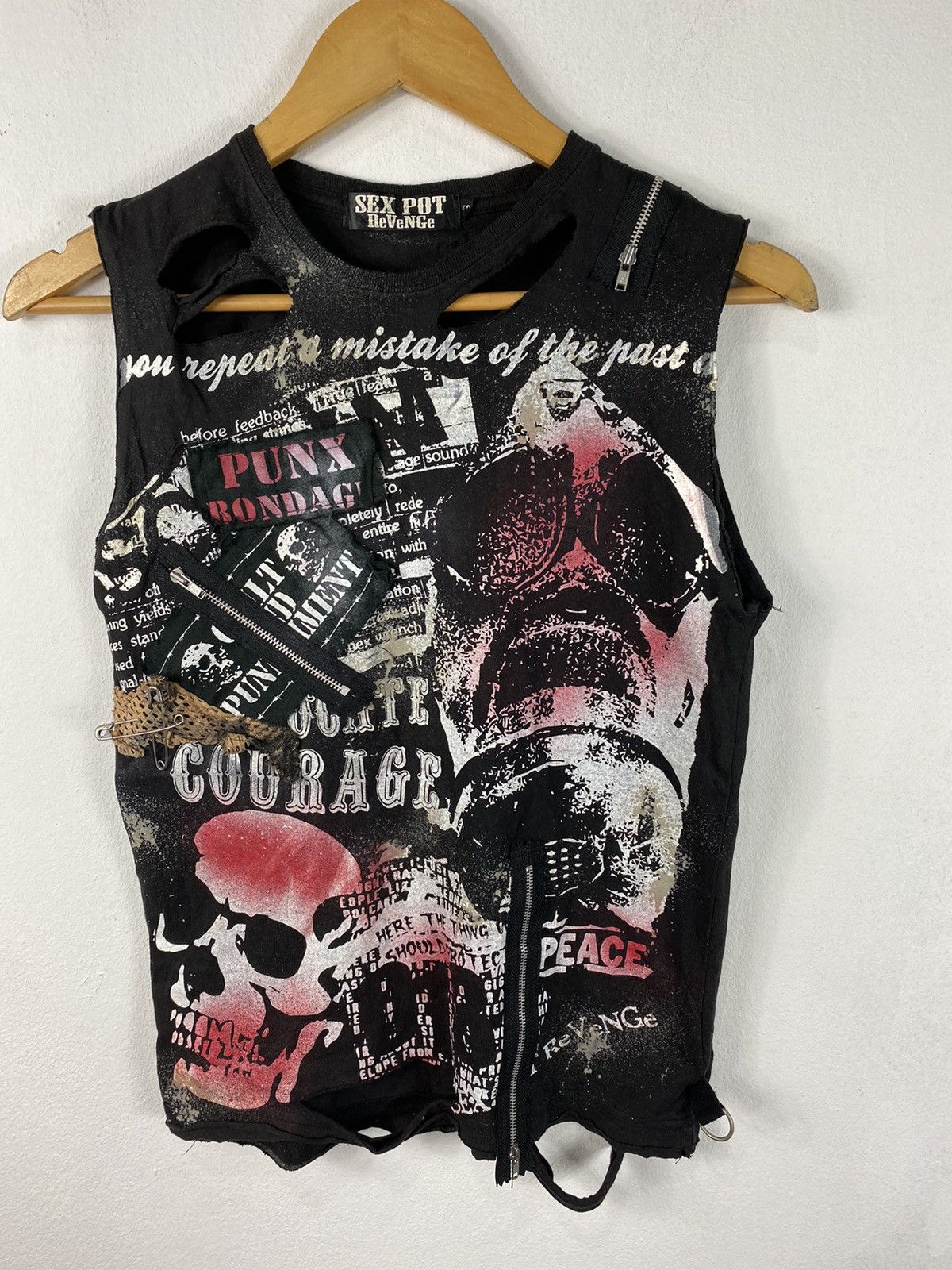 Seditionaries RARE SEX POT REVENGE SEDITIONERIES PUNK BLACK TEE Size US S / EU 44-46 / 1 - 3 Thumbnail