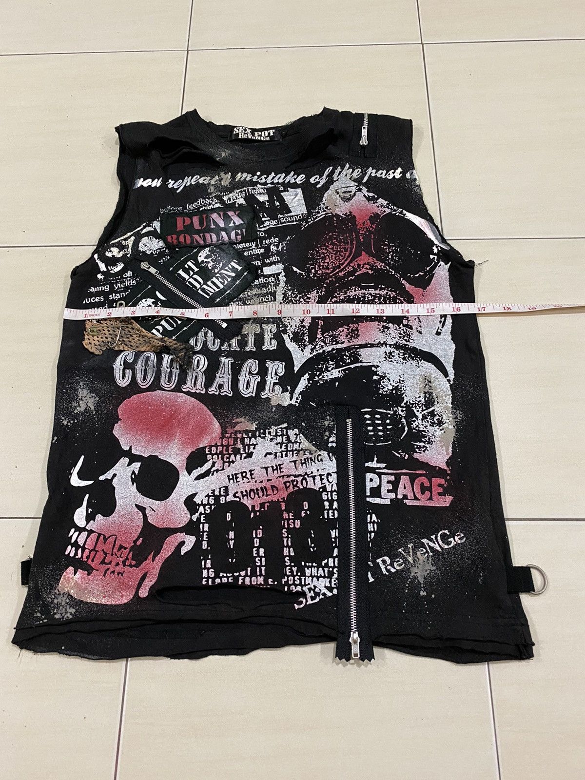Seditionaries RARE SEX POT REVENGE SEDITIONERIES PUNK BLACK TEE Size US S / EU 44-46 / 1 - 12 Thumbnail