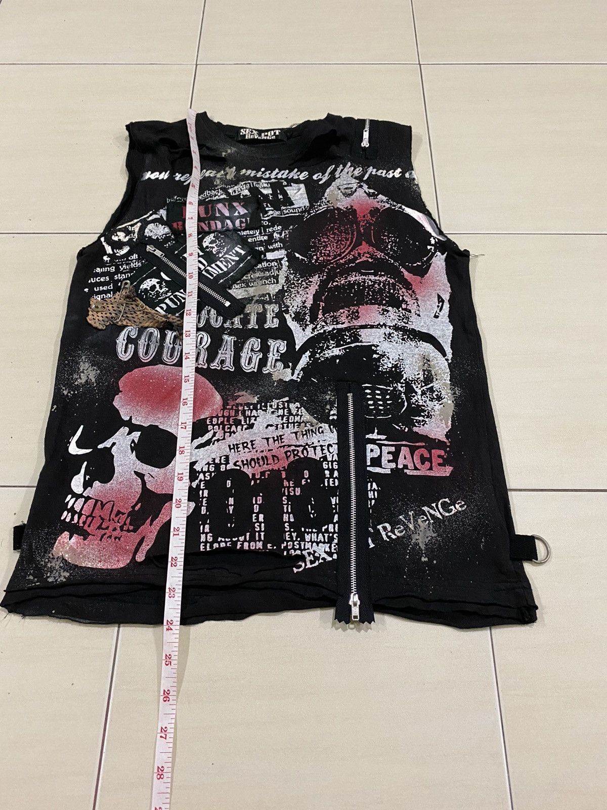 Seditionaries RARE SEX POT REVENGE SEDITIONERIES PUNK BLACK TEE Size US S / EU 44-46 / 1 - 13 Thumbnail