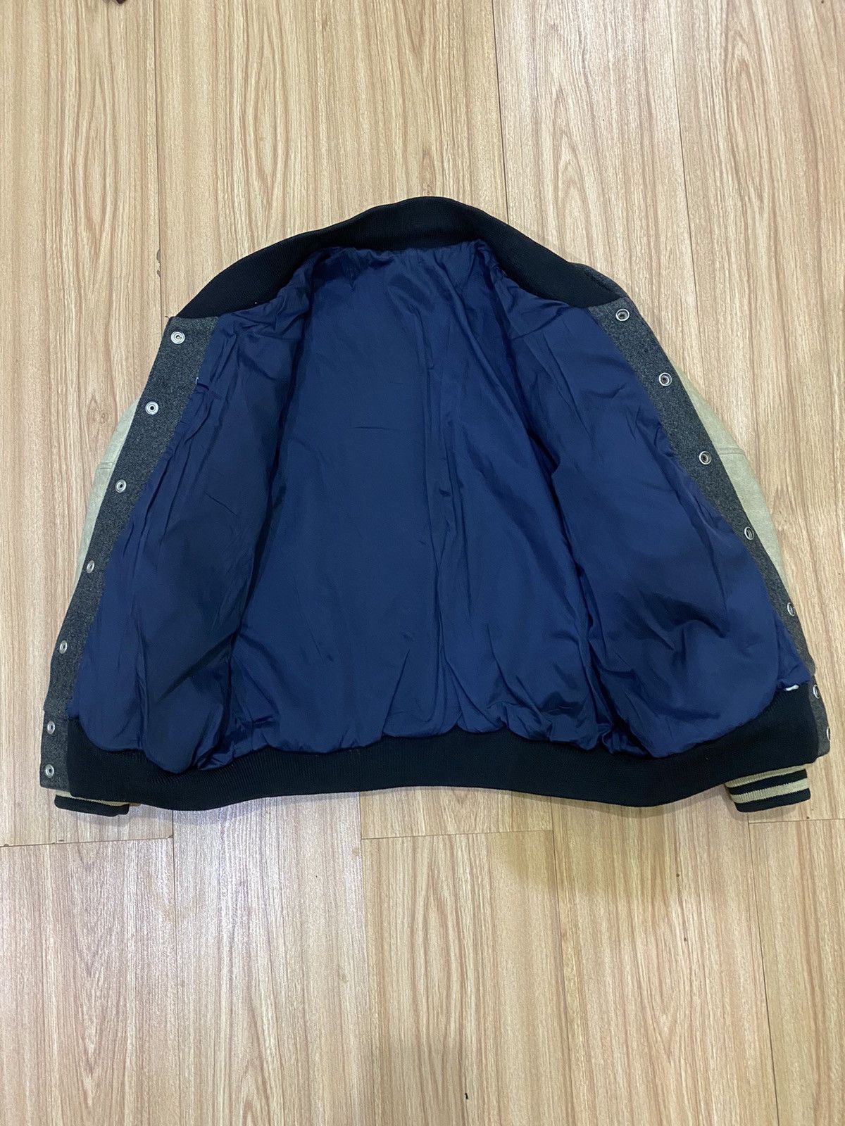 BIGI VINTAGE BIGI VARSITY LEATHER JACKET Size US S / EU 44-46 / 1 - 10 Thumbnail