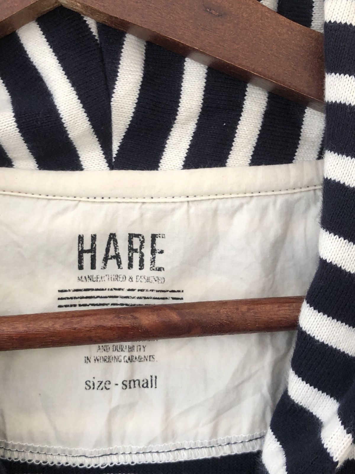 HARE × Japanese Brand Hare Stripe Cardigan Size US S / EU 44-46 / 1 - 6 Thumbnail