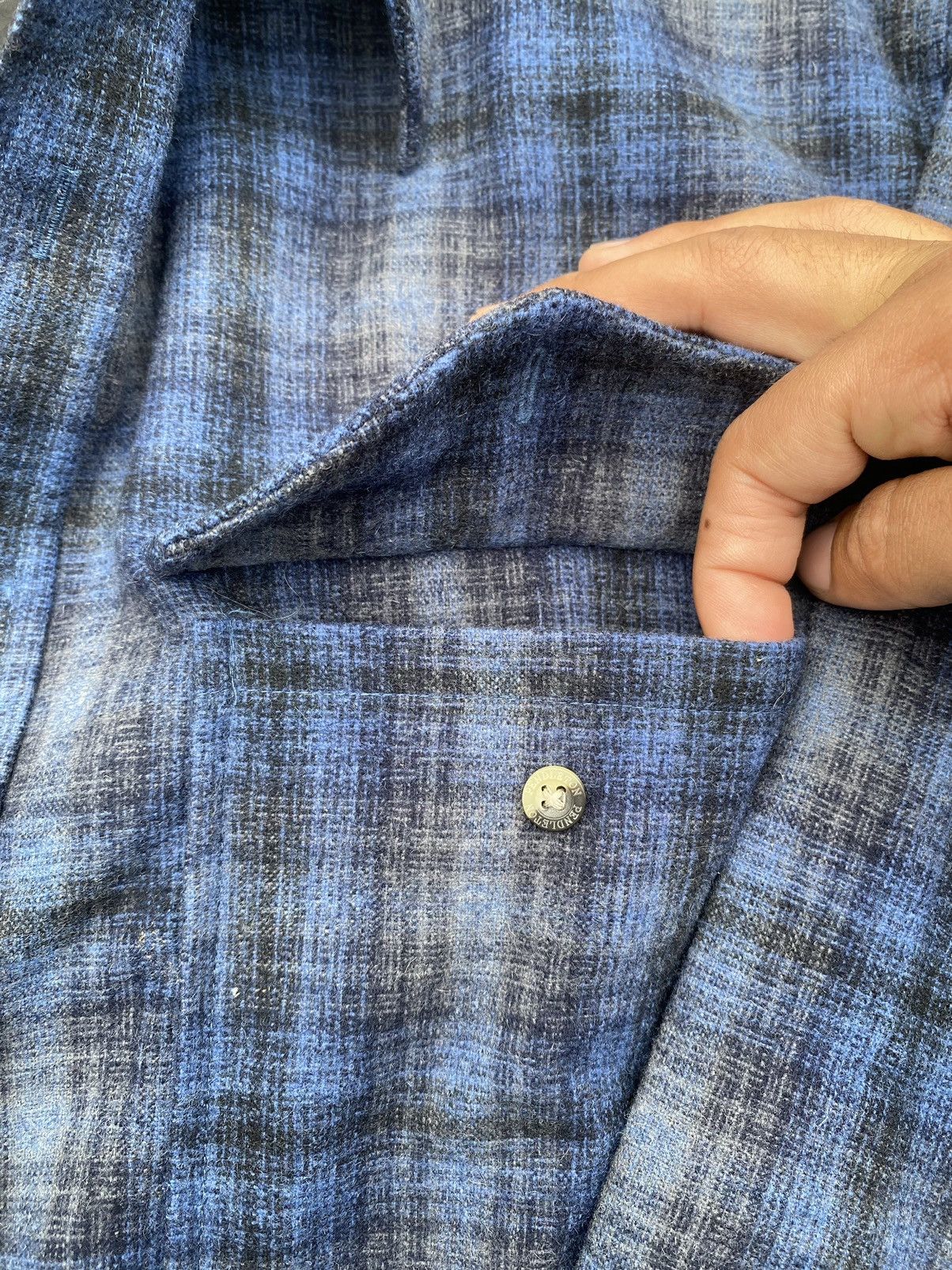 Pendleton × Vintage Crazy Vintage essential warm real wool Pendleton flannel Size US M / EU 48-50 / 2 - 5 Thumbnail