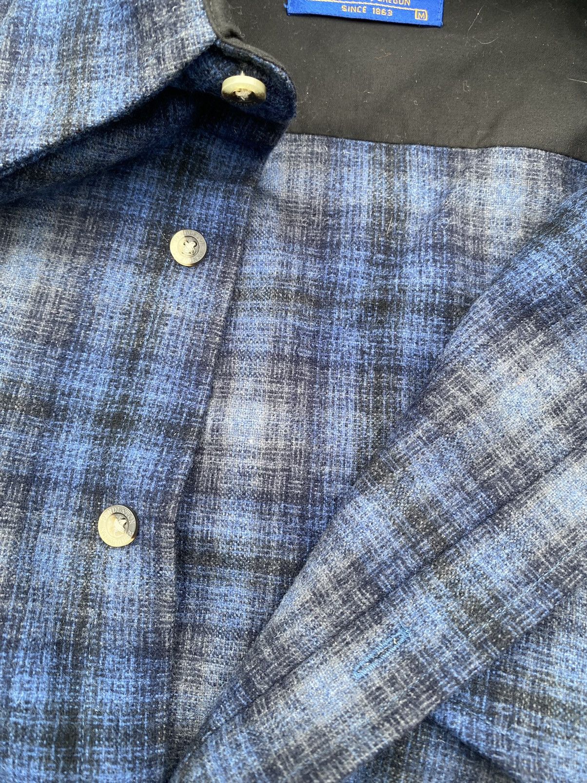 Pendleton × Vintage Crazy Vintage essential warm real wool Pendleton flannel Size US M / EU 48-50 / 2 - 3 Thumbnail