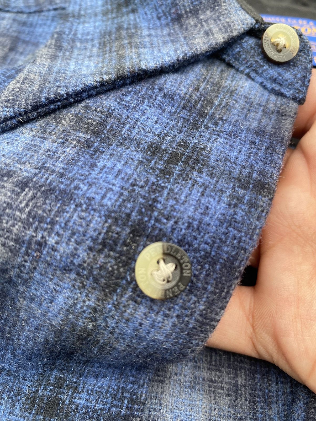Pendleton × Vintage Crazy Vintage essential warm real wool Pendleton flannel Size US M / EU 48-50 / 2 - 4 Thumbnail